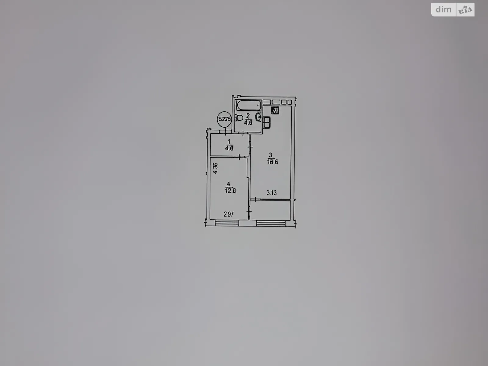 Продається 1-кімнатна квартира 45 кв. м у Києві, вул. Всеволода Змієнка, 21 - фото 1