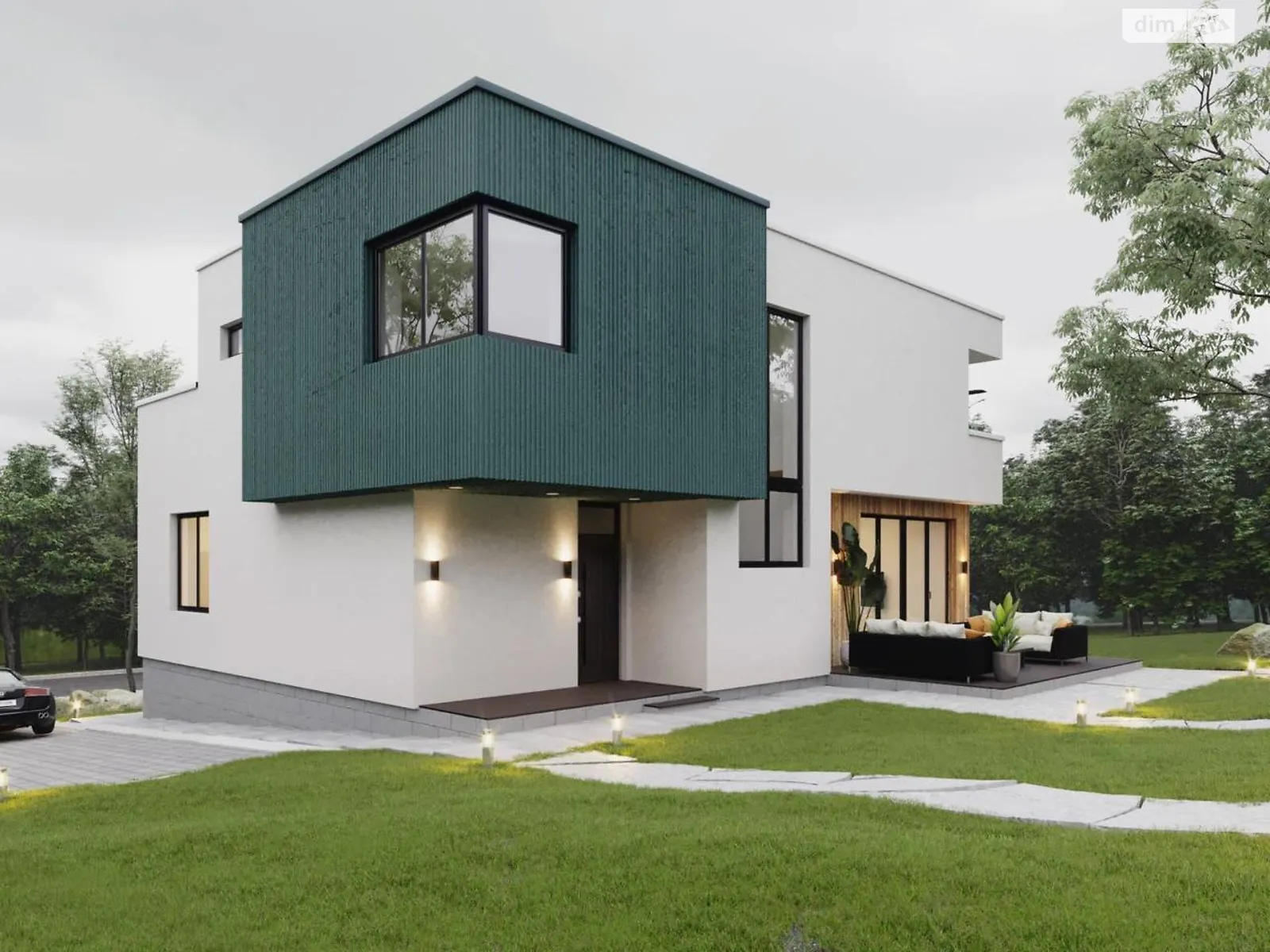 Продается дом на 2 этажа 195 кв. м с бассейном, цена: 95000 $ - фото 1