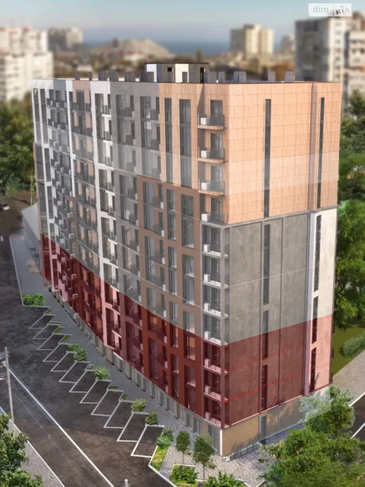 Продається 2-кімнатна квартира 65.15 кв. м у Одесі, вул. Чубаївська, 1 - фото 1