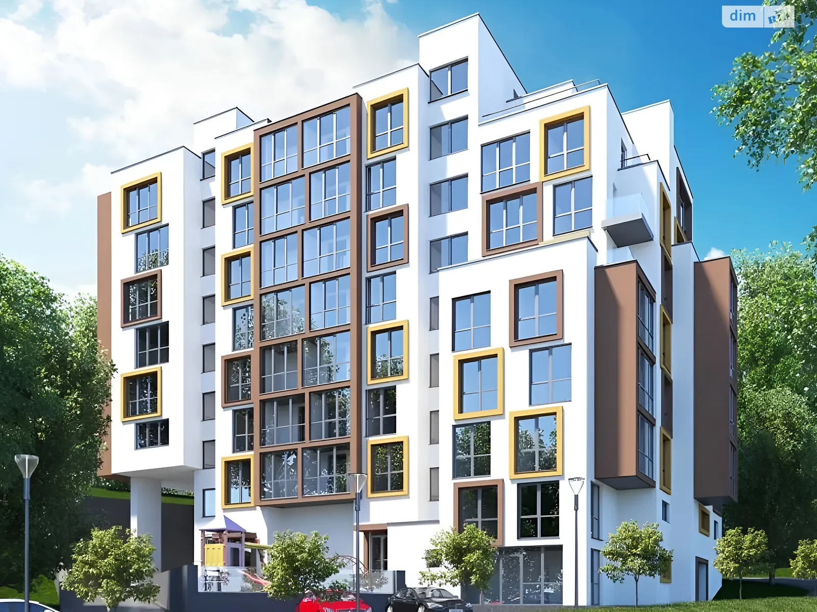 Продается 1-комнатная квартира 46.14 кв. м в Львове, ул. Камышовая, 11 - фото 1