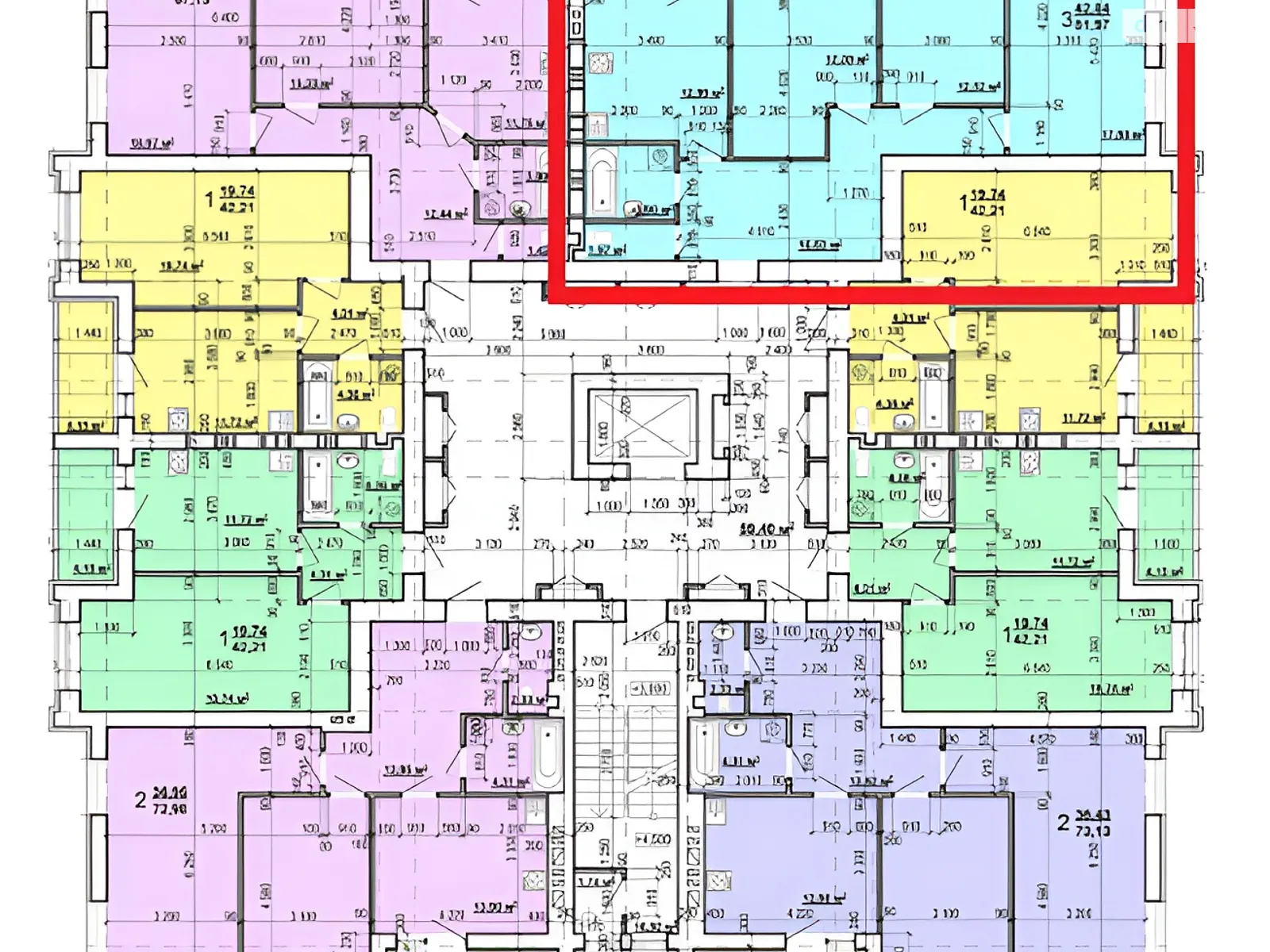 Продается 3-комнатная квартира 82 кв. м в Харькове, просп. Героев Харькова(Московский), 270В - фото 1
