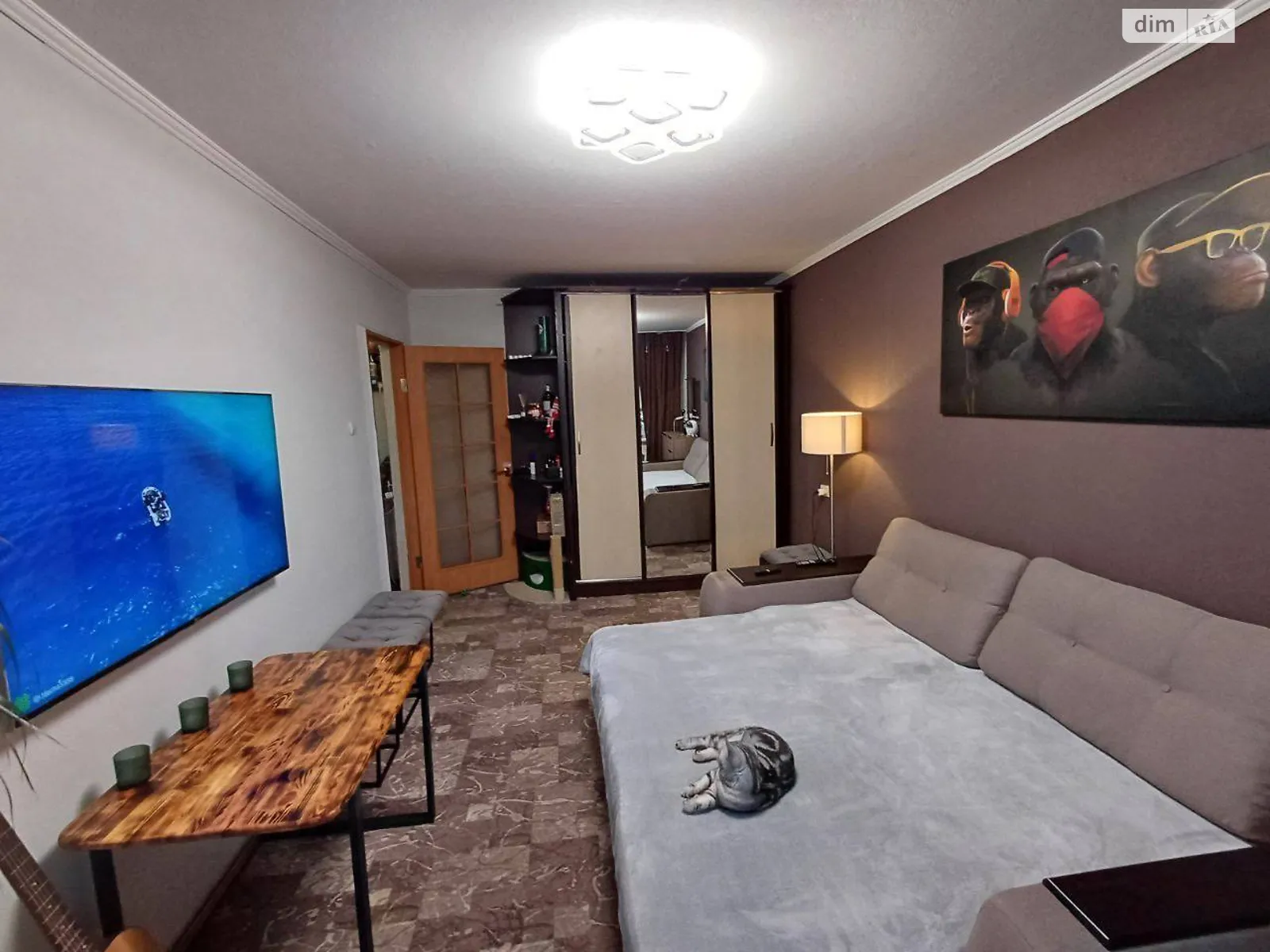 Продается 1-комнатная квартира 34.3 кв. м в Днепре, просп. Поля Александра, 44 - фото 1