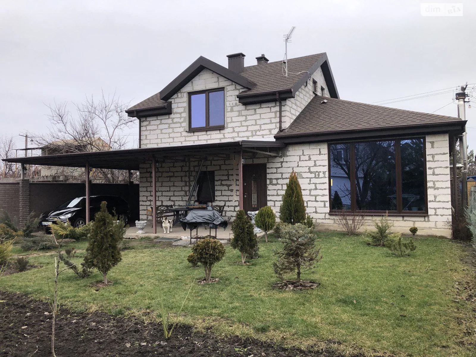 Продается дом на 2 этажа 160 кв. м с гаражом, цена: 80000 $ - фото 1