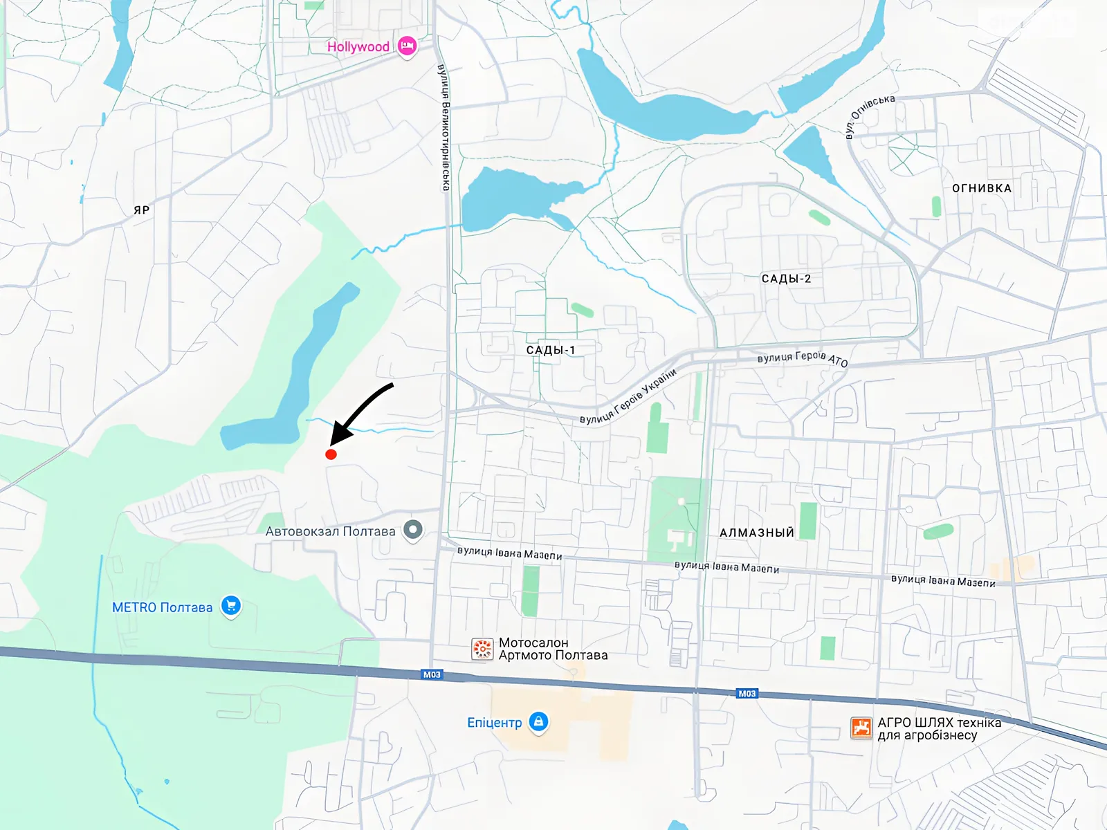 Продается земельный участок 10 соток в Полтавской области, цена: 15500 $ - фото 1