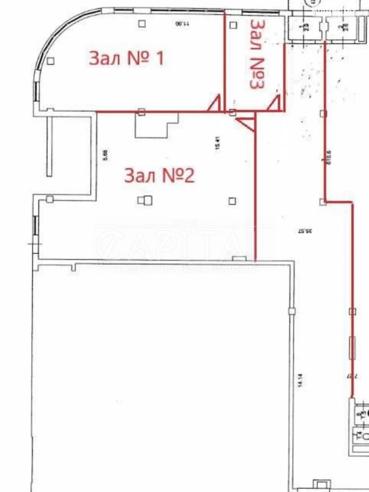 Сдается в аренду помещения свободного назначения 296 кв. м в 3-этажном здании - фото 2