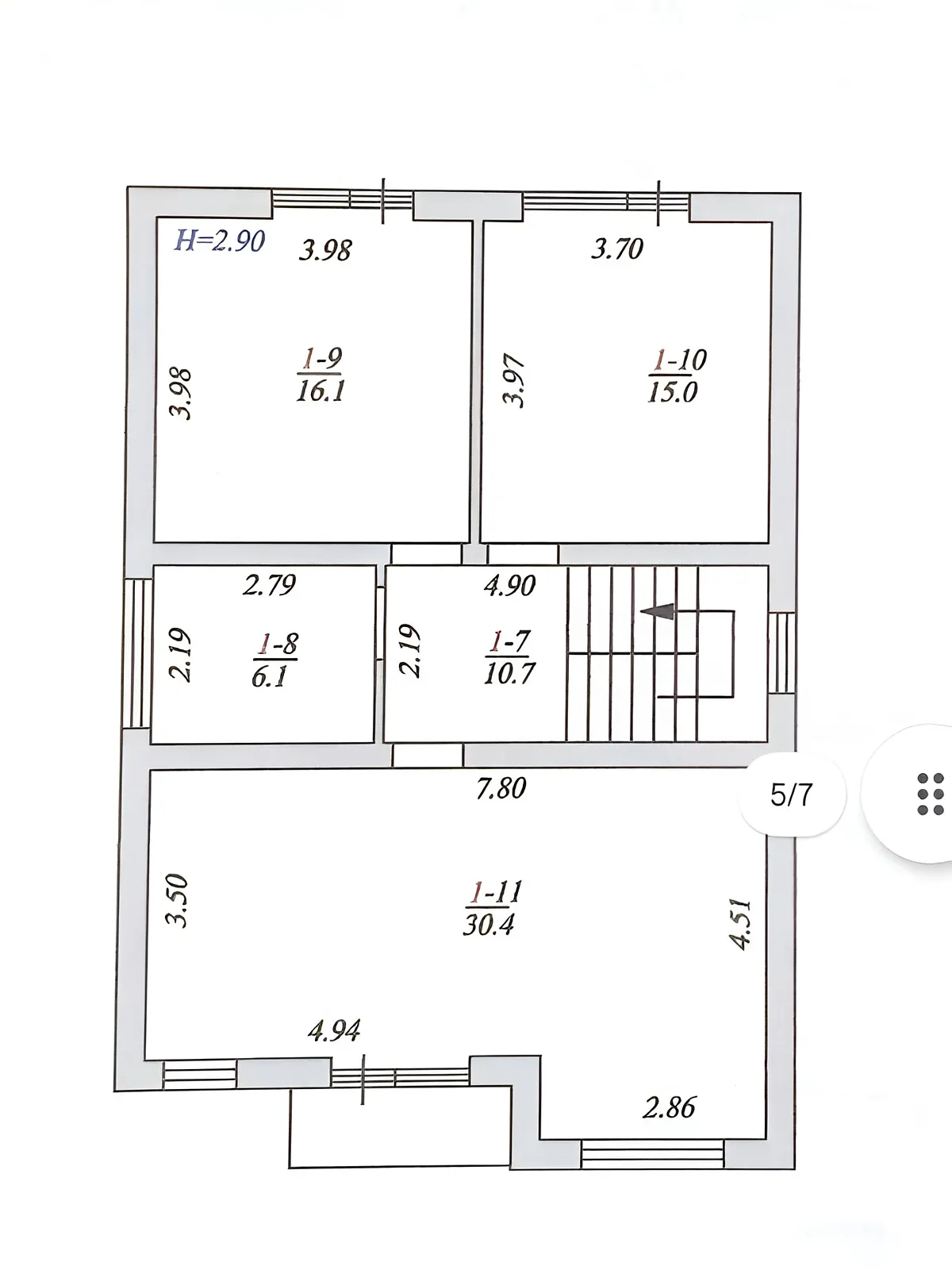 Продается дом на 2 этажа 156.2 кв. м с мансардой - фото 3