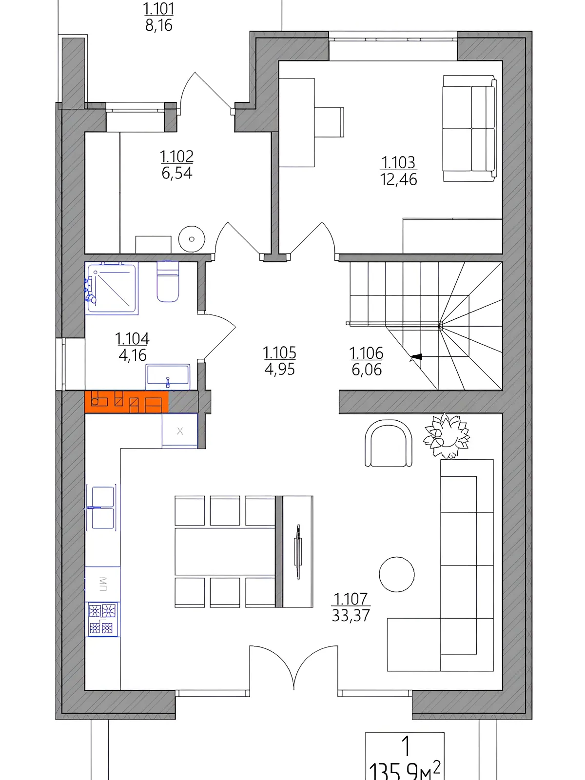 Продается дом на 2 этажа 200 кв. м с камином - фото 3