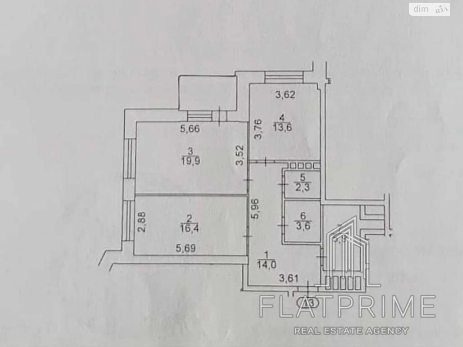 Продается 2-комнатная квартира 80 кв. м в Киеве, ул. Никольско-Слободская, 3Б - фото 1