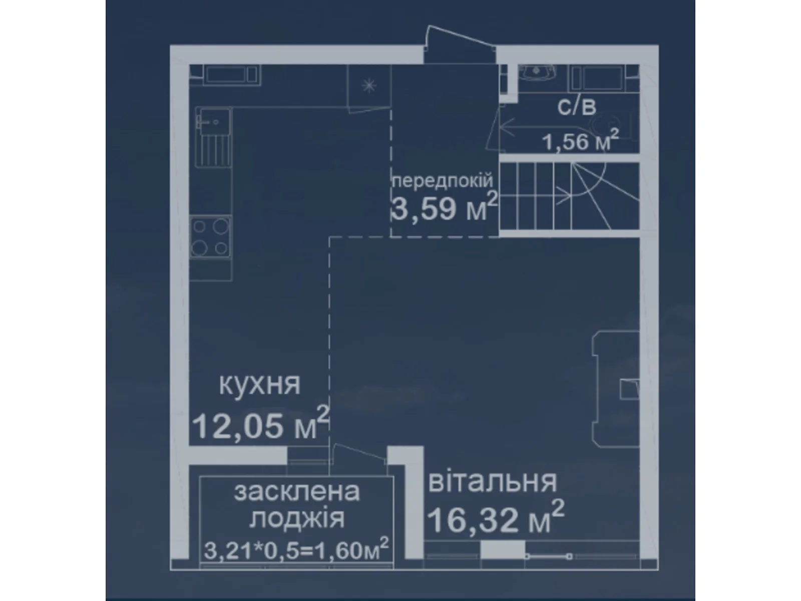 Продається 3-кімнатна квартира 77.43 кв. м у Києві, вул. Академіка Заболотного, 152 - фото 1