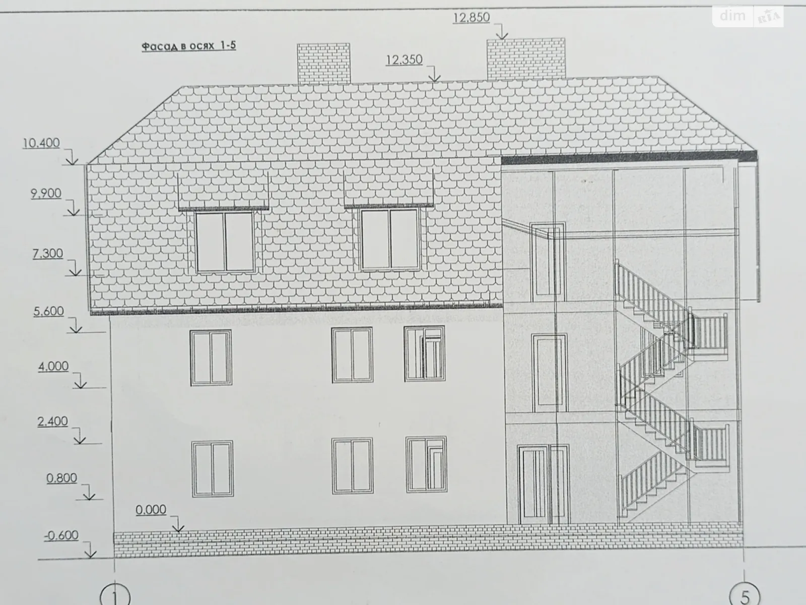 Продается дом на 3 этажа 585.5 кв. м с камином, цена: 54000 $ - фото 1