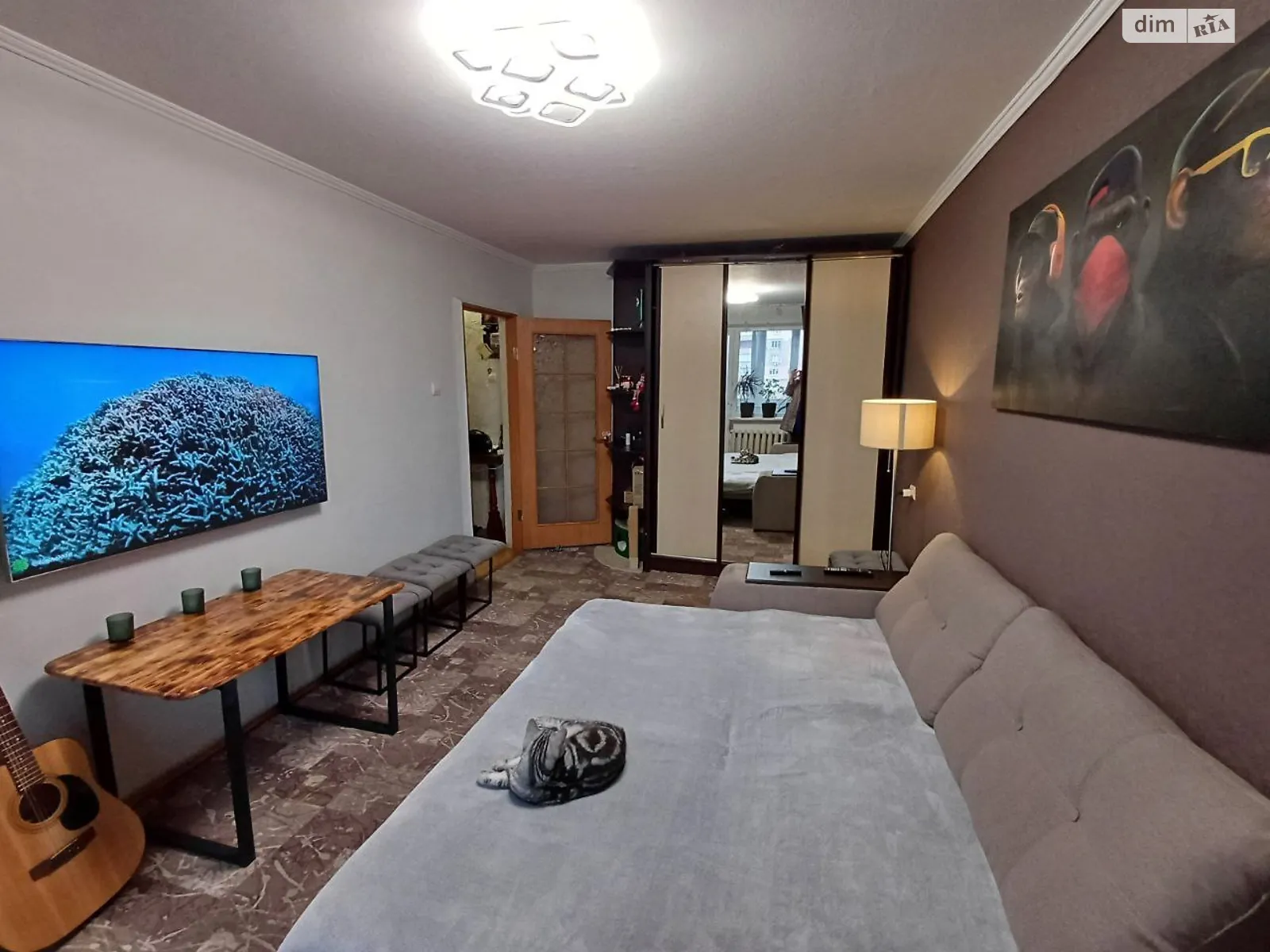Продается 1-комнатная квартира 34.3 кв. м в Днепре, просп. Поля Александра, 44 - фото 1