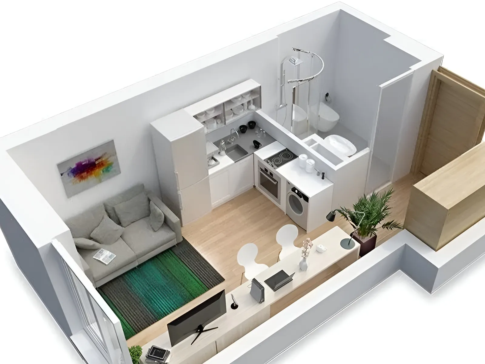 Продается 1-комнатная квартира 24 кв. м в Виннице - фото 1