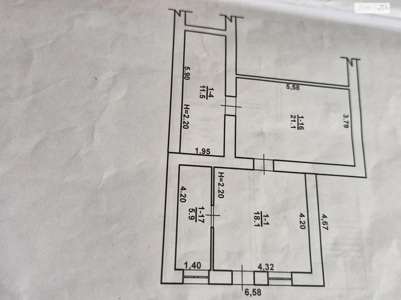 Продається частина будинку 125 кв. м з садом, цена: 35000 $ - фото 1