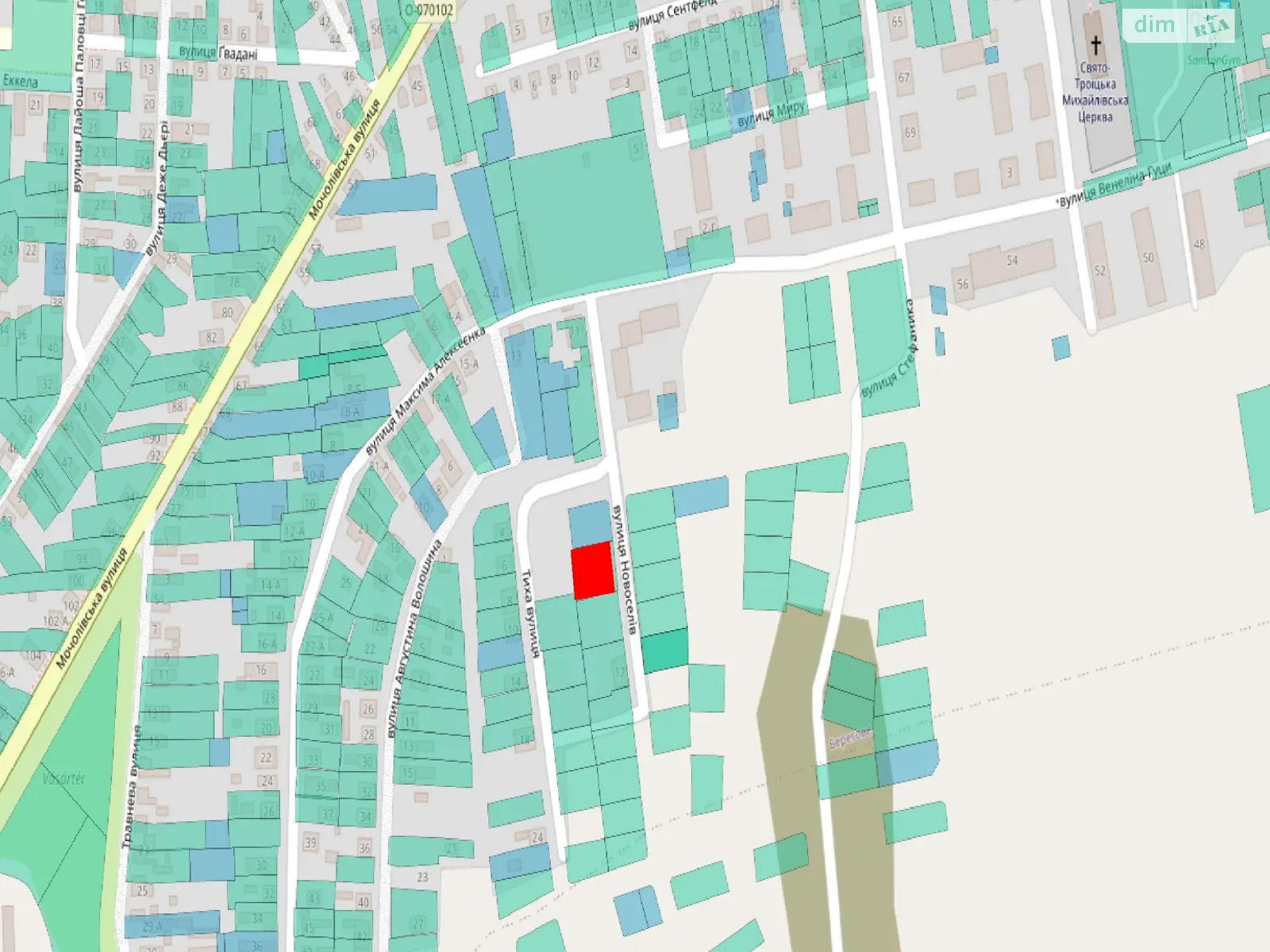 вул. Новоселів Берегово, цена: 12000 $ - фото 1