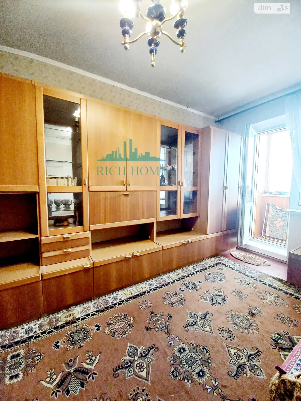 Продається 1-кімнатна квартира 33.6 кв. м у Києві, вул. Райдужна, 47 - фото 1