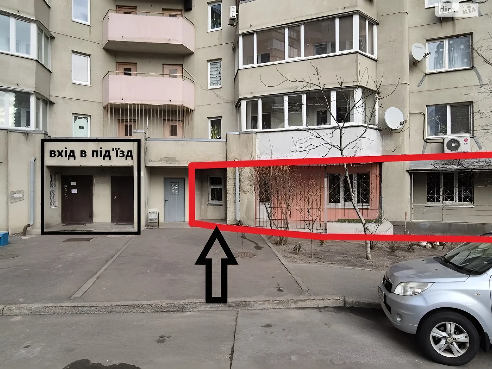 Сдается в аренду помещения свободного назначения 164.4 кв. м в 22-этажном здании, цена: 49200 грн - фото 1