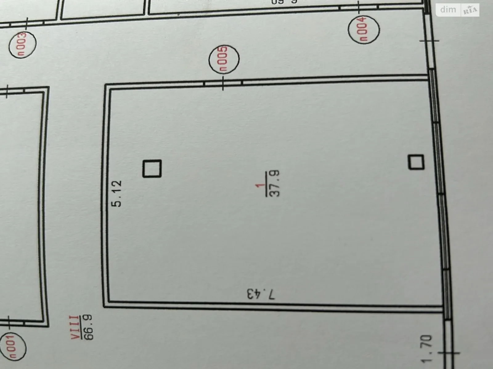 Здається в оренду приміщення вільного призначення 37.9 кв. м в 6-поверховій будівлі, цена: 30320 грн - фото 1