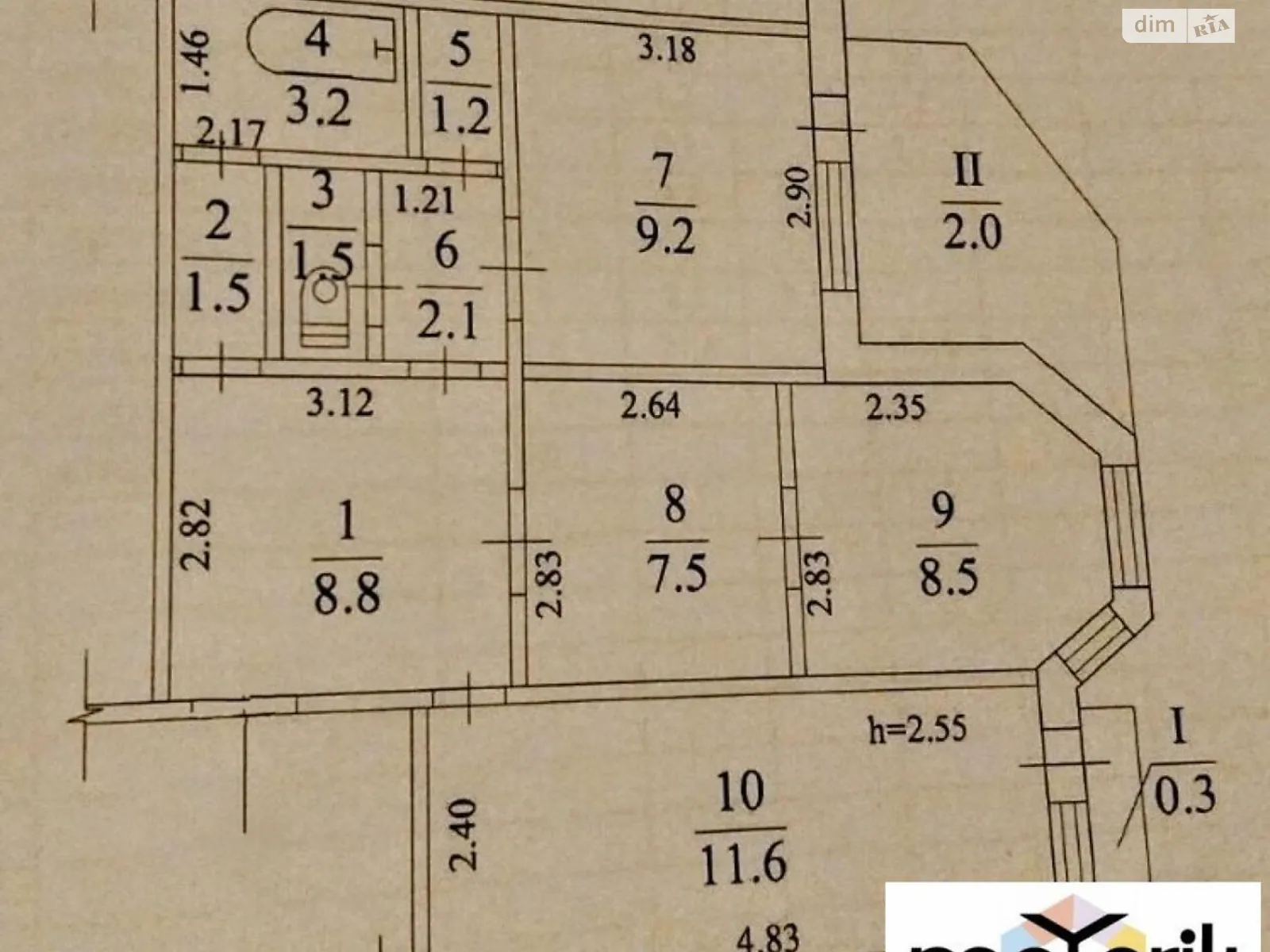 Продається 2-кімнатна квартира 58 кв. м у Одесі, вул. Владислава Бувалкіна(Генерала Бочарова) - фото 1