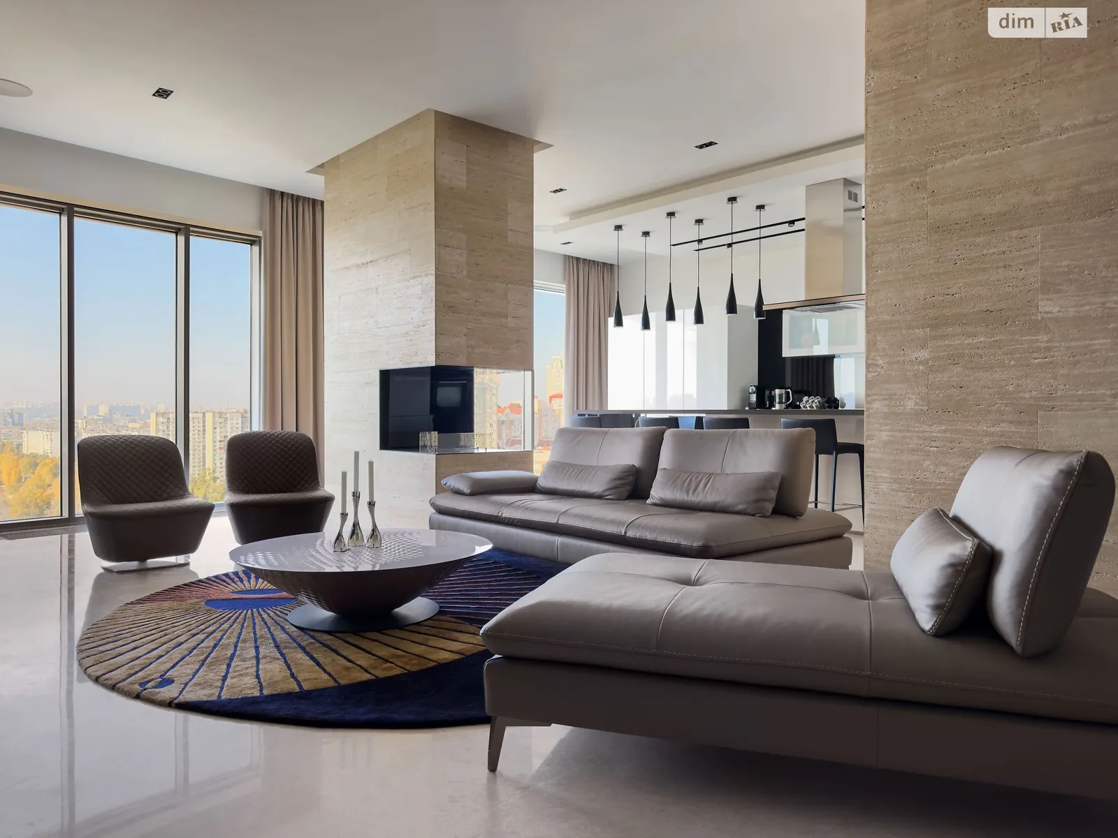 Продается 5-комнатная квартира 310 кв. м в Киеве, наб. Оболонская, 1 - фото 1