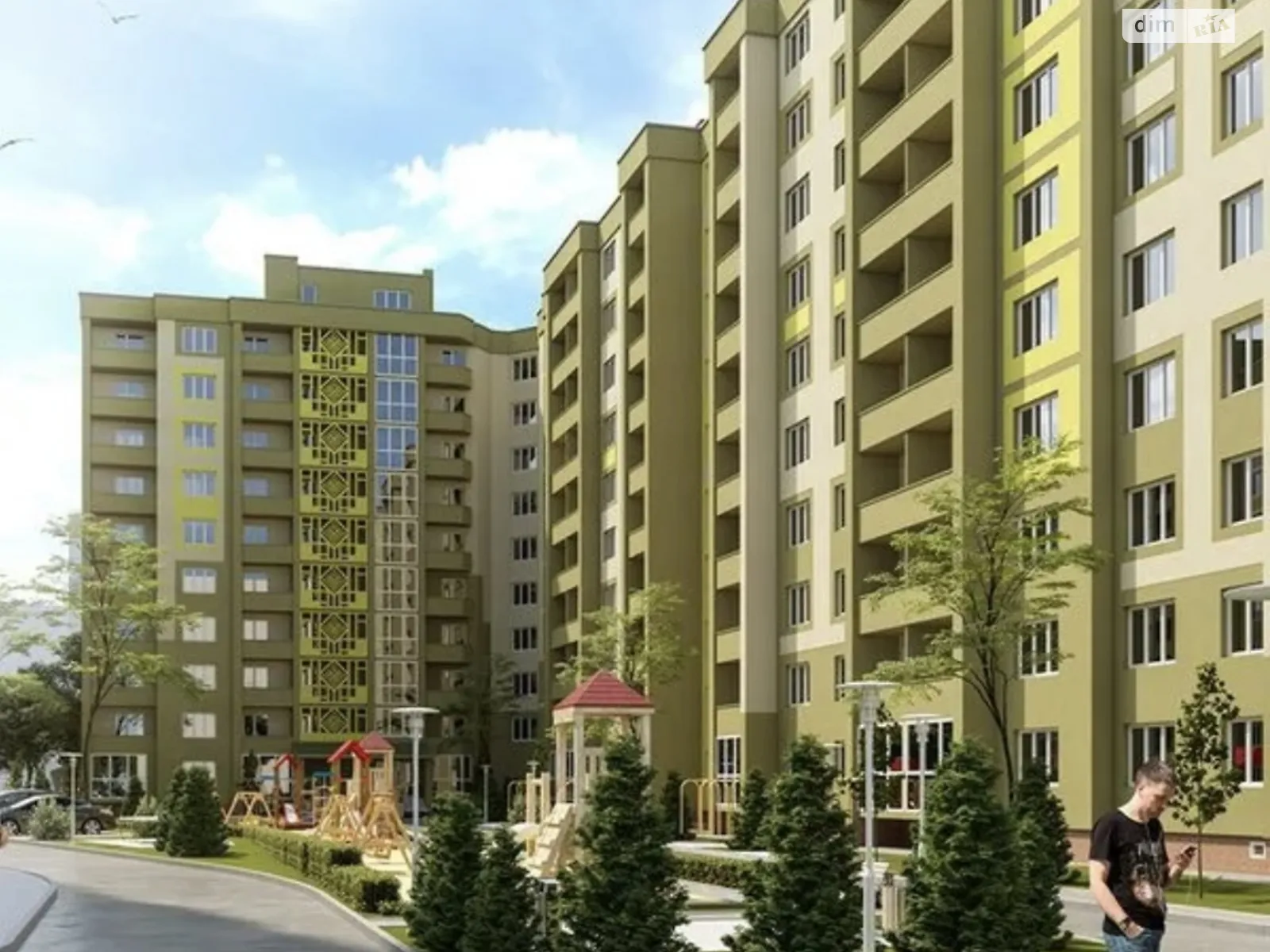 2-кімнатна квартира 62 кв. м у Тернополі, вул. Микулинецька, 101А - фото 1