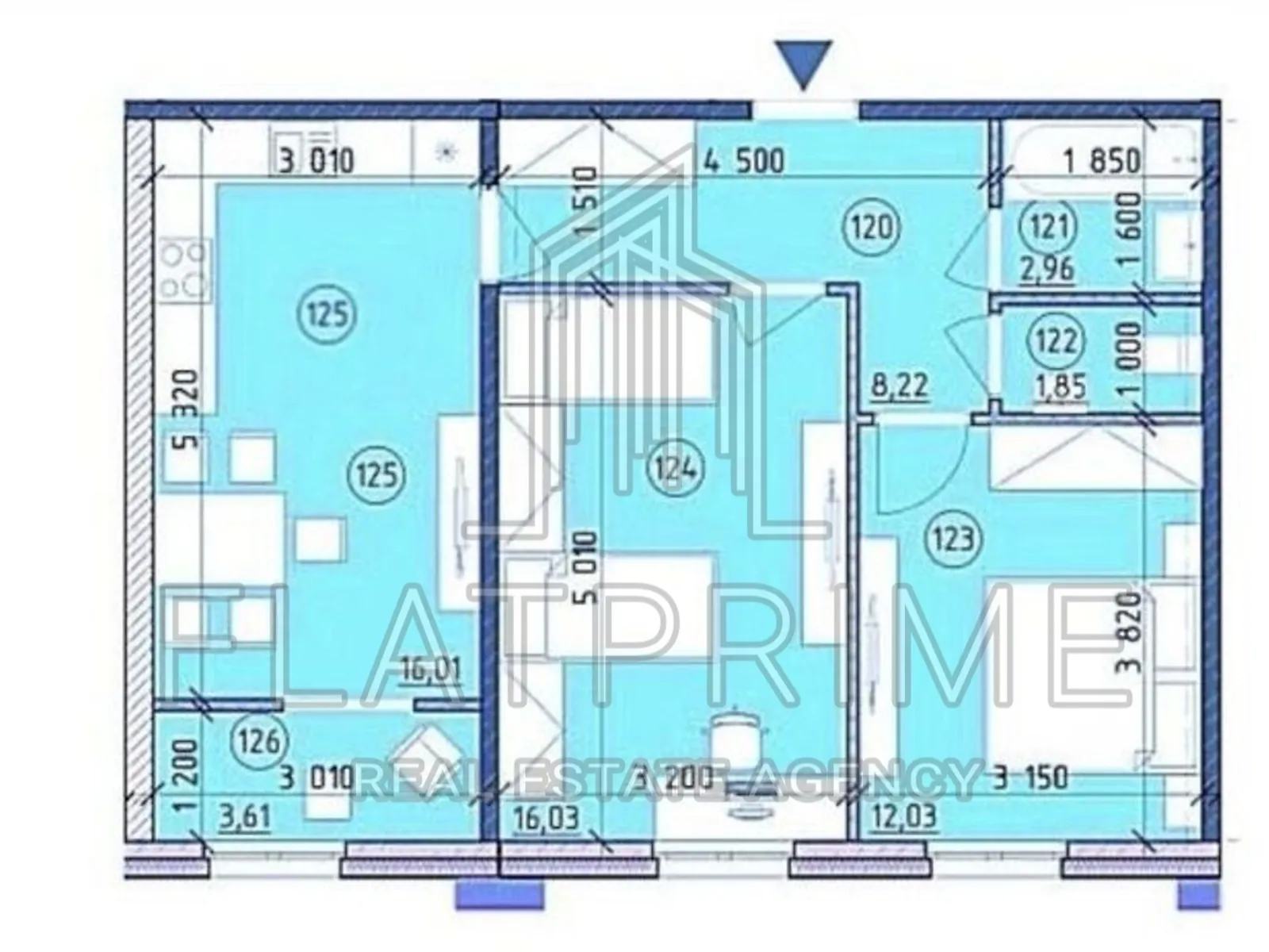 Продается 2-комнатная квартира 60.2 кв. м в Киеве, ул. Михаила Максимовича, 24В - фото 1