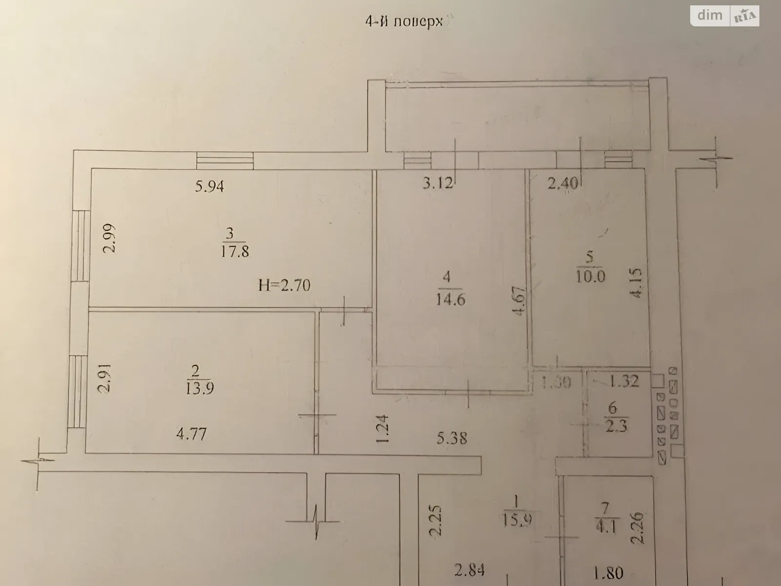 Продається 3-кімнатна квартира 82 кв. м у Харкові, просп. Героїв Харкова(Московський), 264В - фото 1