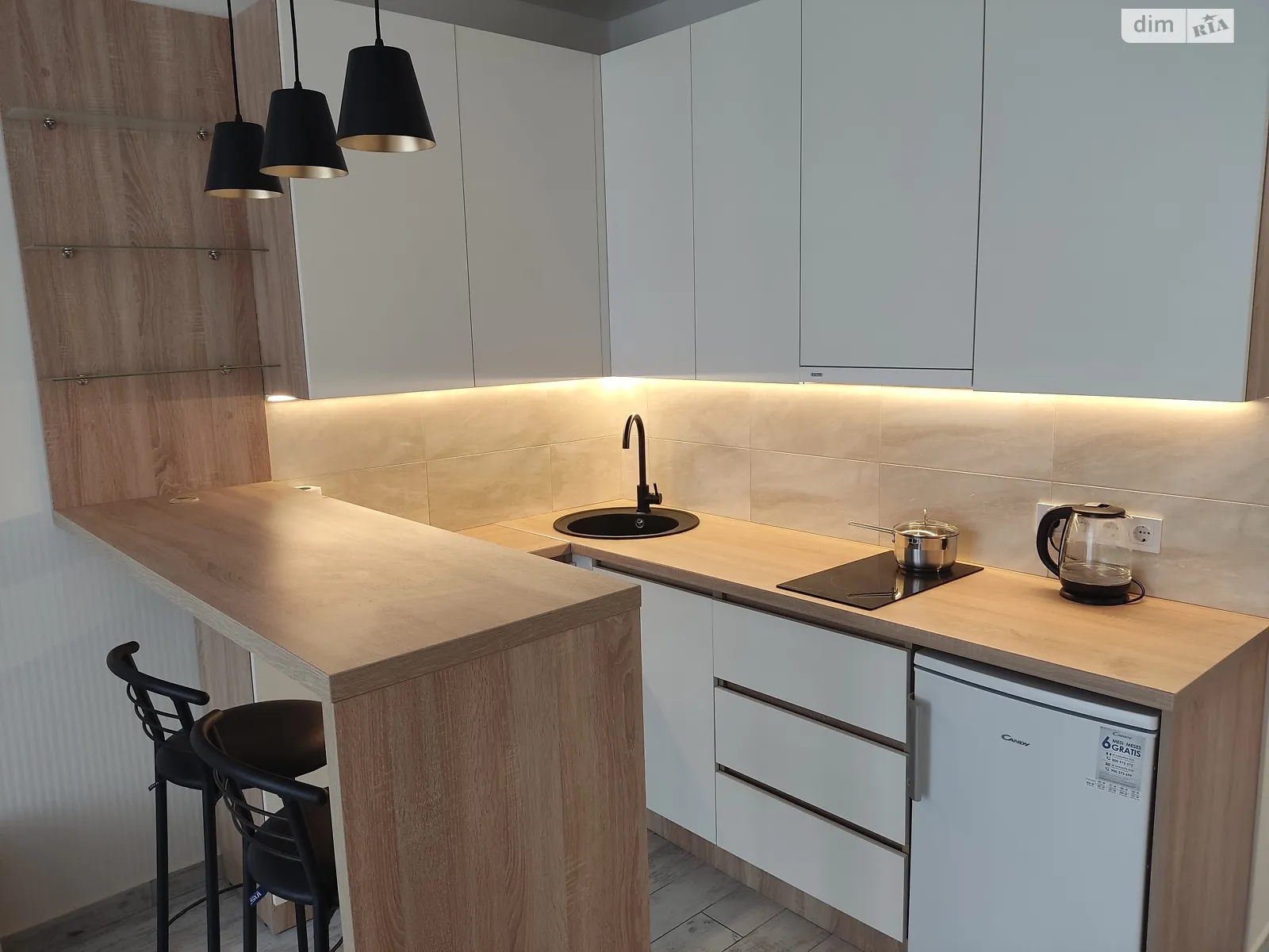 Продается 1-комнатная квартира 23.6 кв. м в Киеве, ул. Полевая, 73 - фото 1