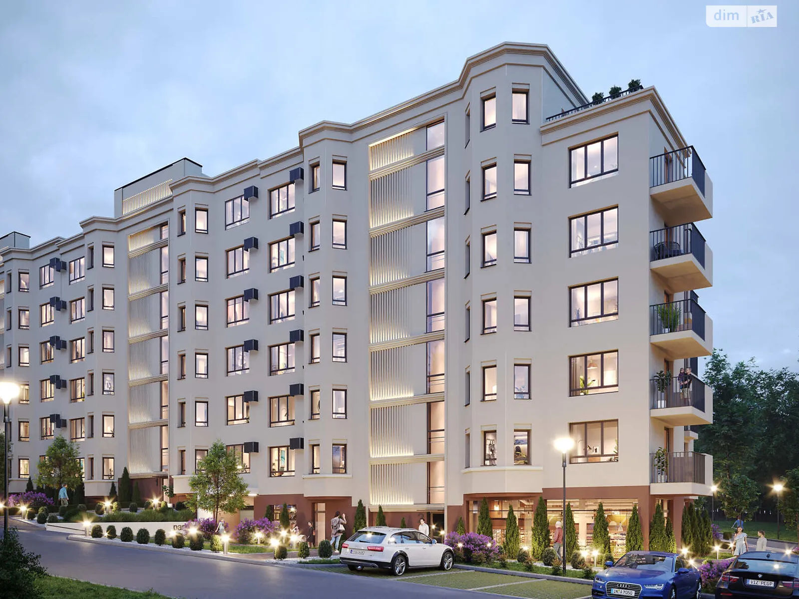 Продается 1-комнатная квартира 43.07 кв. м в Черновцах - фото 1