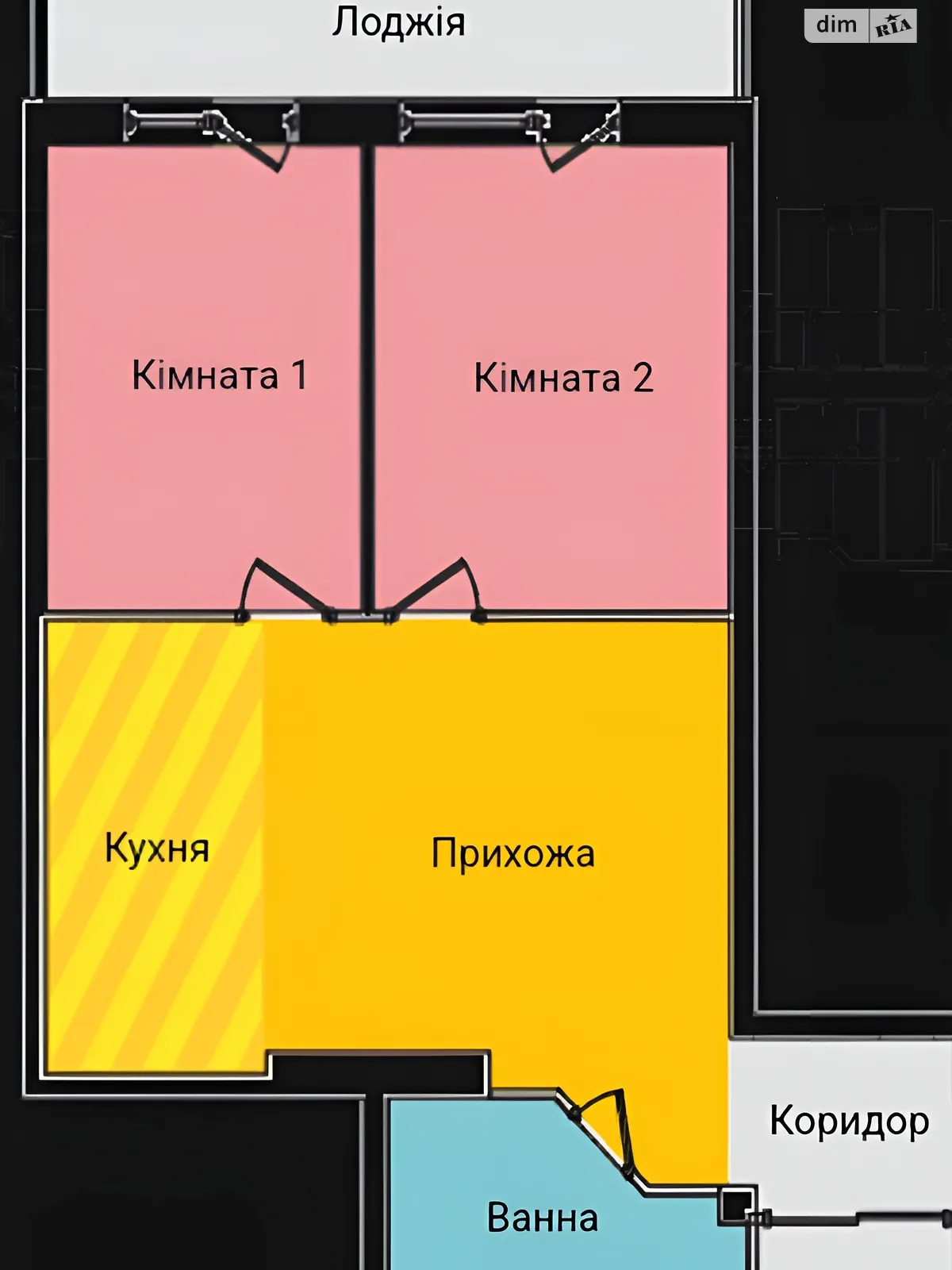 2-комнатная квартира 53.06 кв. м в Тернополе, цена: 41917 $ - фото 1