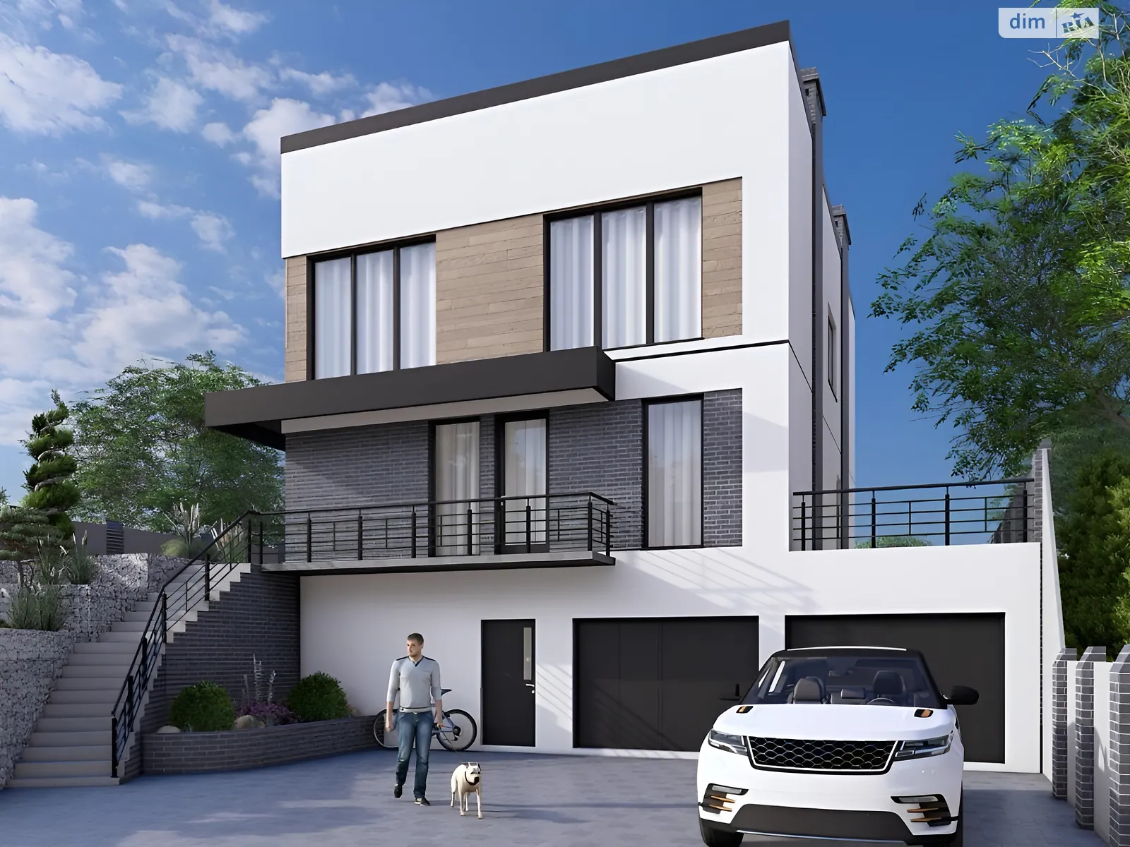 Продается дом на 2 этажа 315.3 кв. м с подвалом, цена: 700000 $ - фото 1