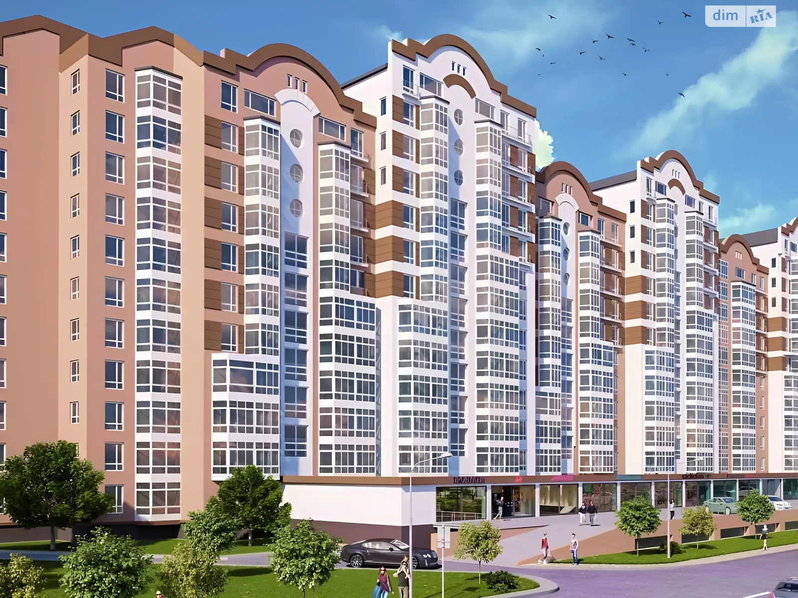 Продается 1-комнатная квартира 46.5 кв. м в Ивано-Франковске, ул. Высочана Семена, 18 - фото 1