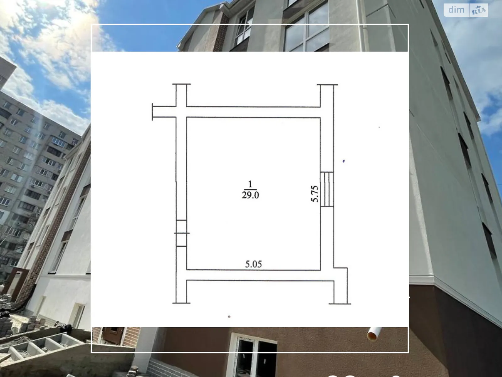 Продается объект сферы услуг 29 кв. м в 4-этажном здании, цена: 25000 $ - фото 1
