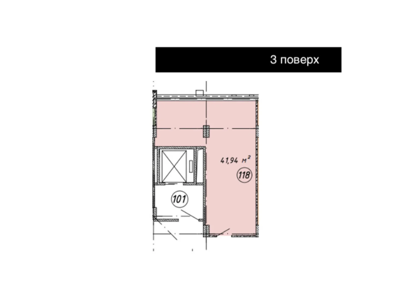 Продается офис 41.94 кв. м в бизнес-центре, цена: 33552 $ - фото 1