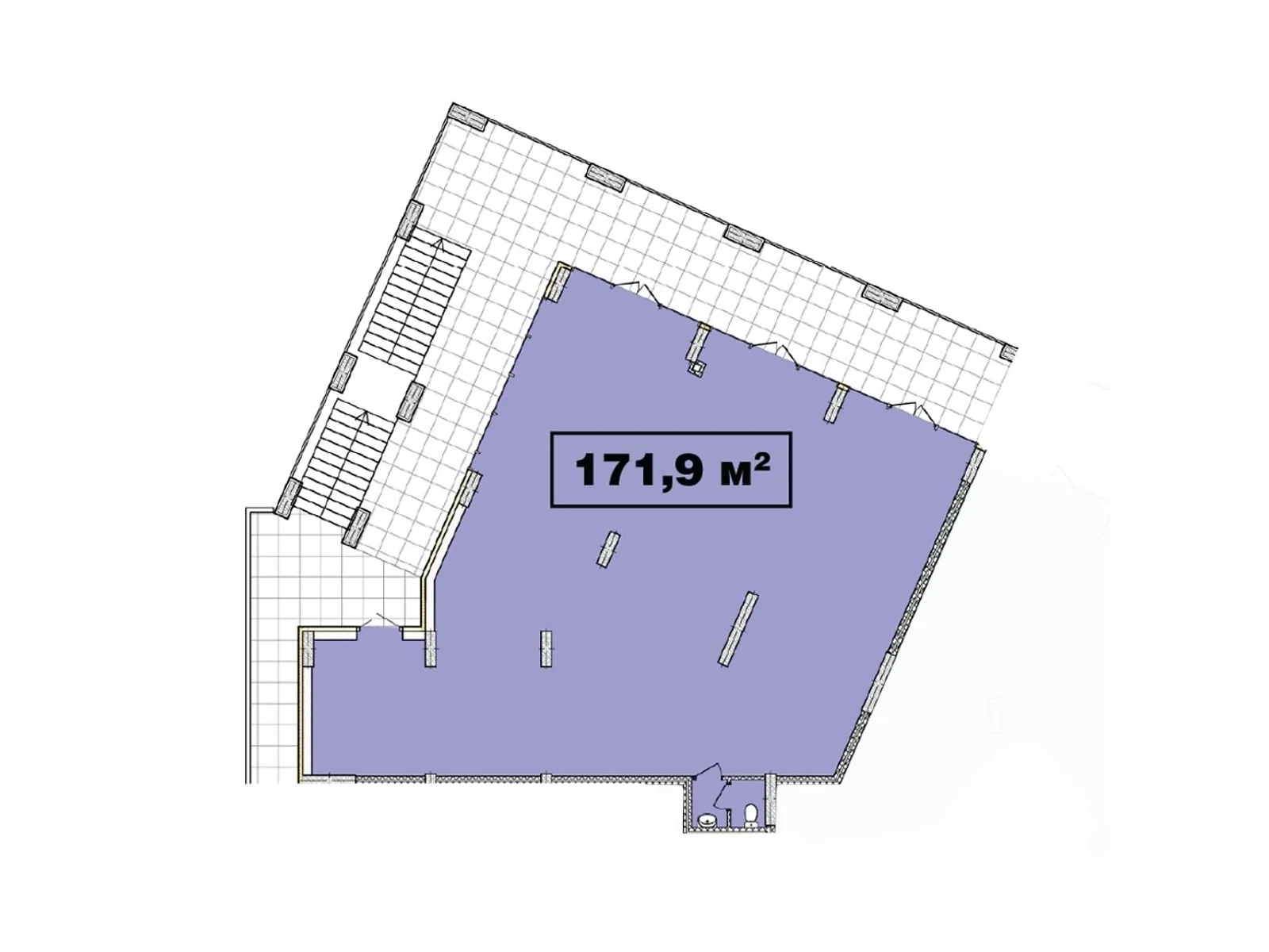 Продається офіс 171.91 кв. м в бізнес-центрі, цена: 257865 $ - фото 1