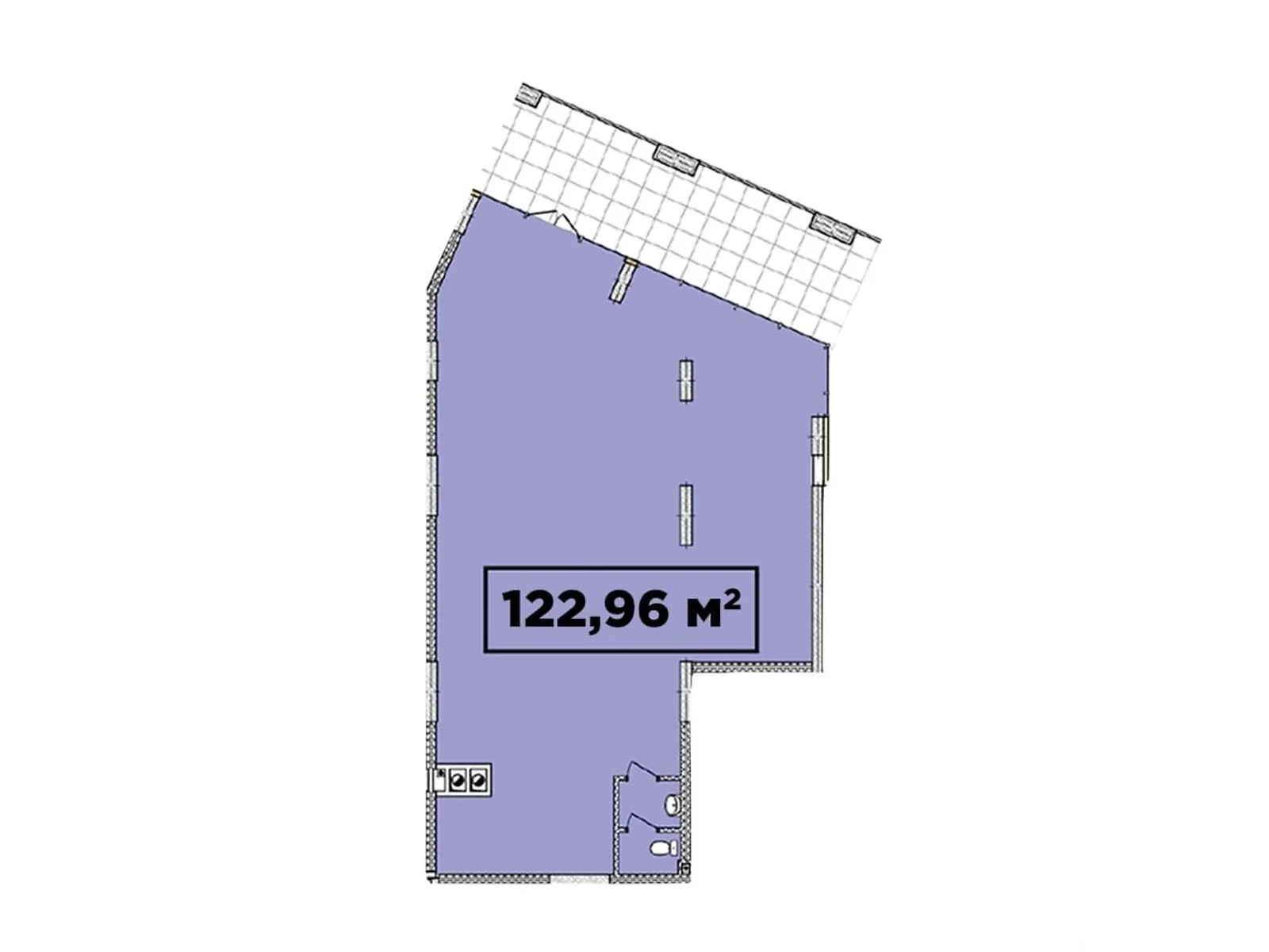 Продается офис 122.96 кв. м в бизнес-центре, цена: 184440 $ - фото 1