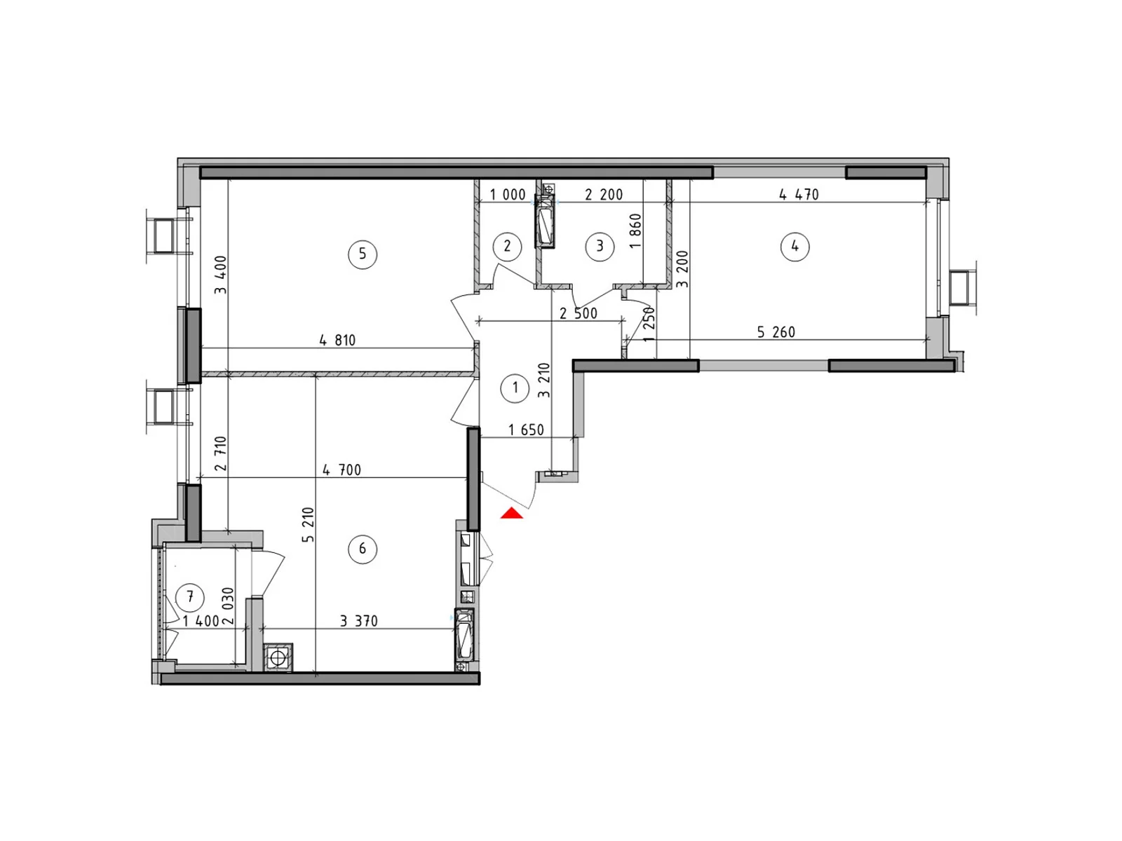 Продается 2-комнатная квартира 67.4 кв. м в Гатном, ул. Киевская(Карпа Валовня), 1 - фото 1