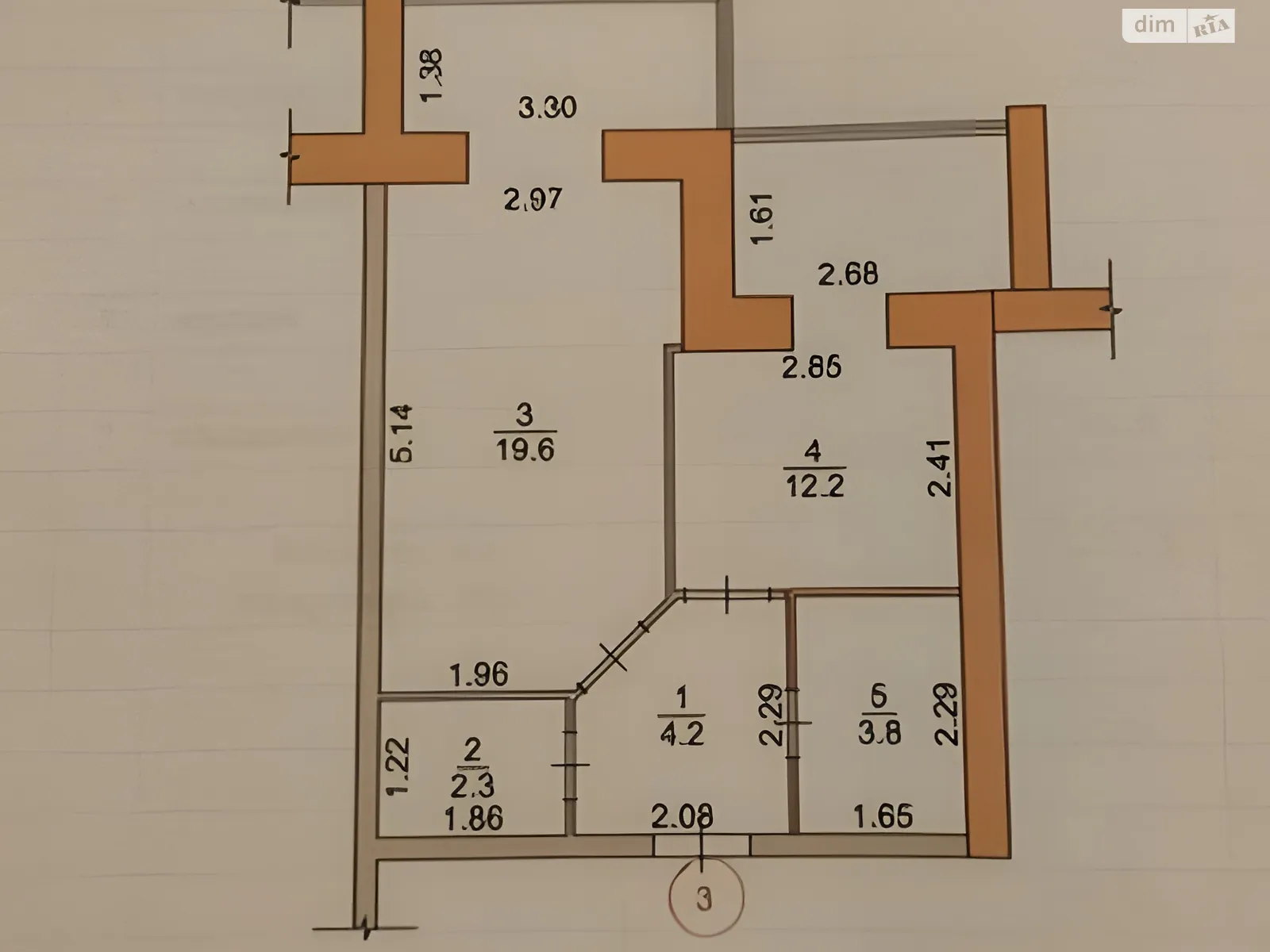 Продается 1-комнатная квартира 42 кв. м в Житомире, ул. Маликова, 20/2 - фото 1