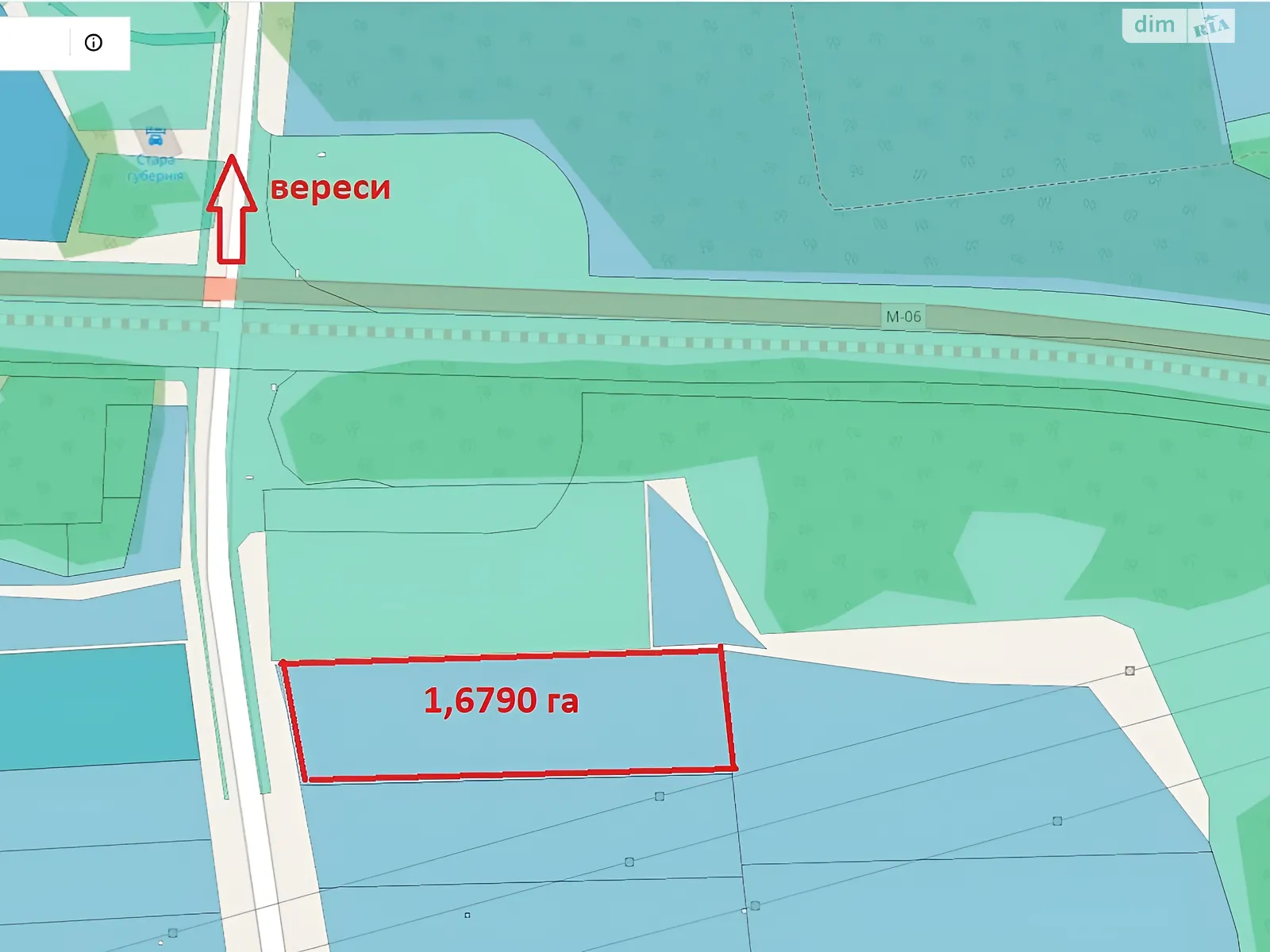 Продается земельный участок 1.68 соток в Житомирской области, цена: 150000 $ - фото 1