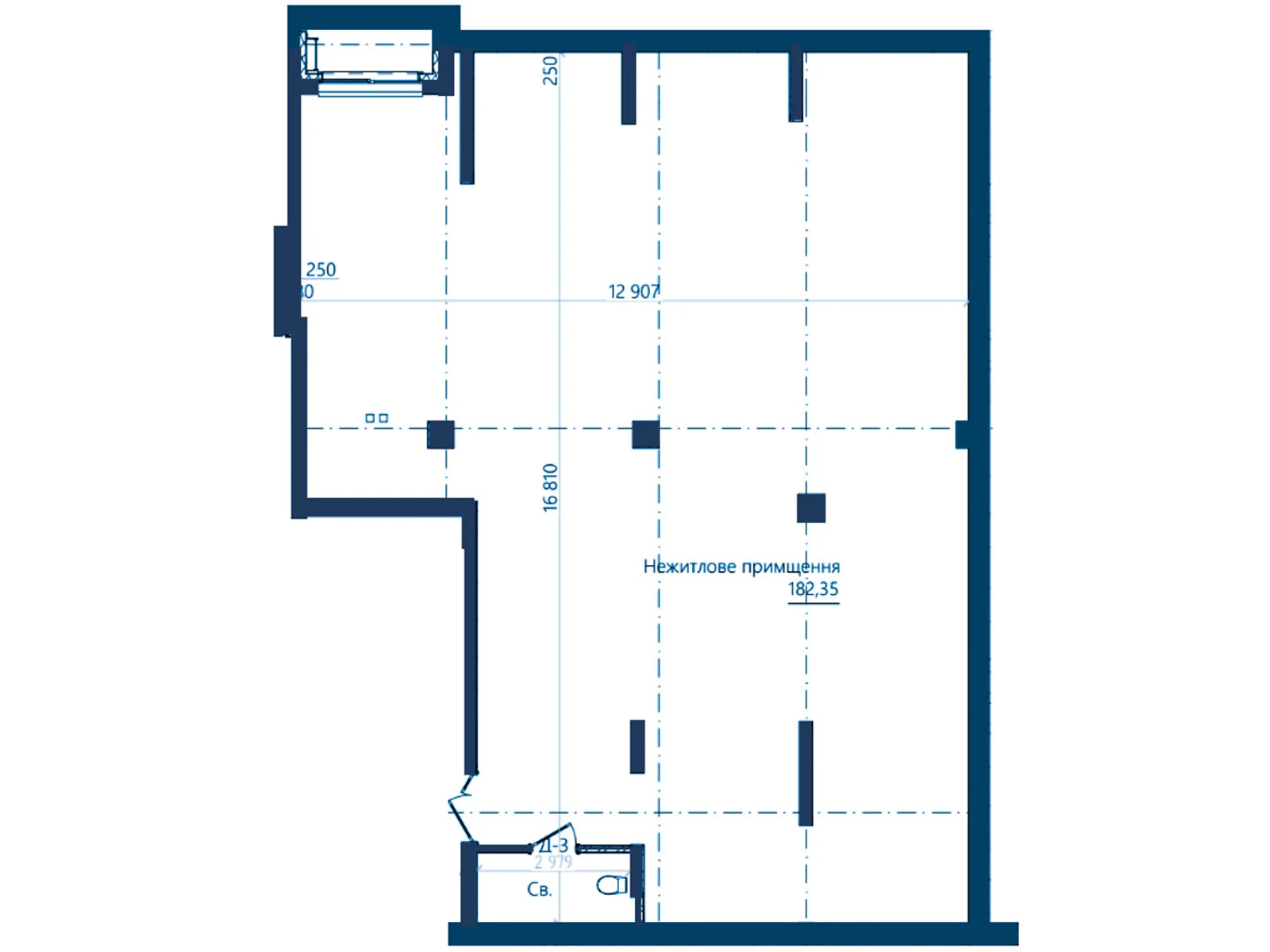 Продается офис 185.32 кв. м в бизнес-центре, цена: 166788 $ - фото 1