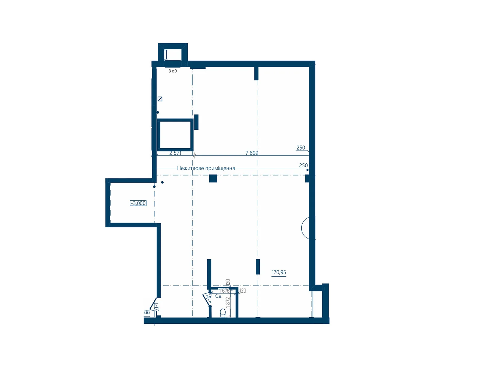 Продается офис 170.95 кв. м в бизнес-центре, цена: 153855 $ - фото 1