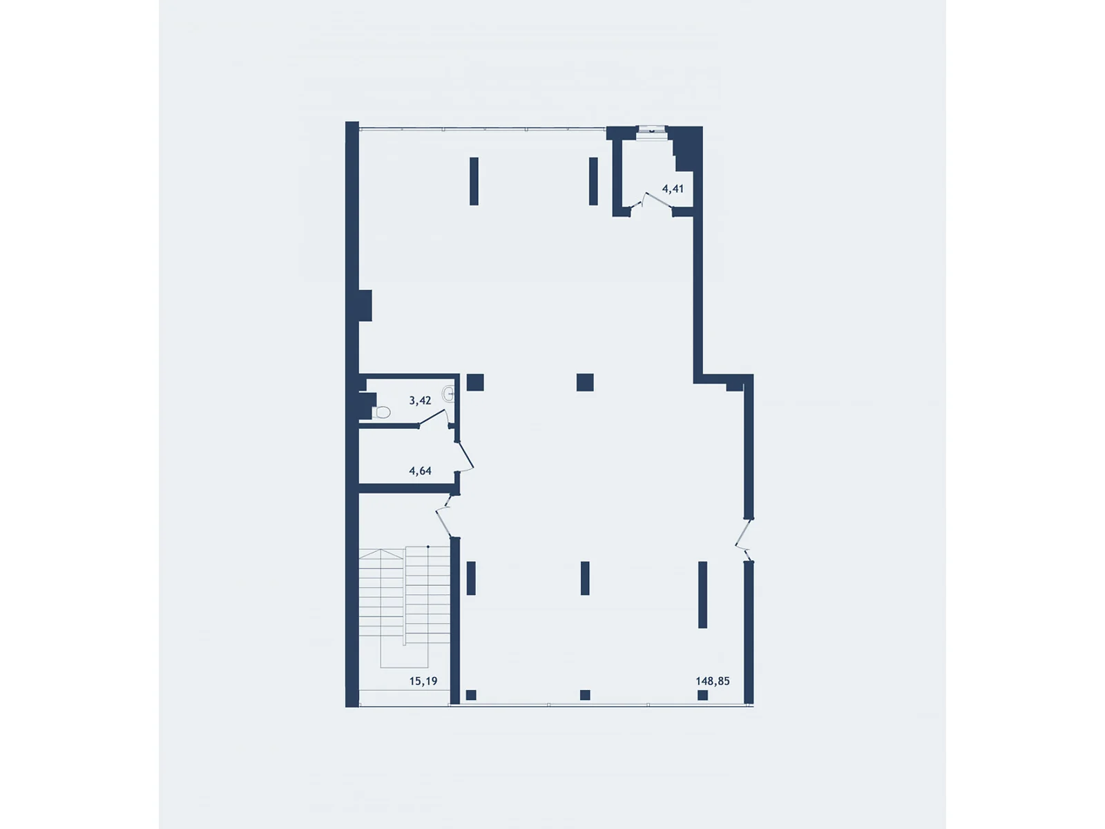Продается офис 148.85 кв. м в бизнес-центре, цена: 178620 $ - фото 1