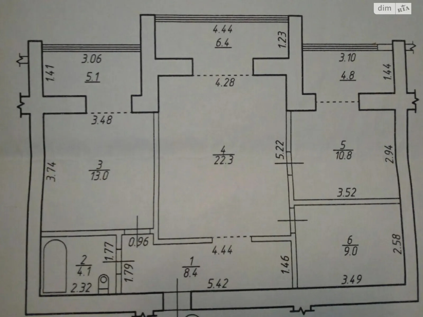 Продается 2-комнатная квартира 84 кв. м в Ивано-Франковске, ул. Гетьмана П. Дорошенко, 18Б - фото 1