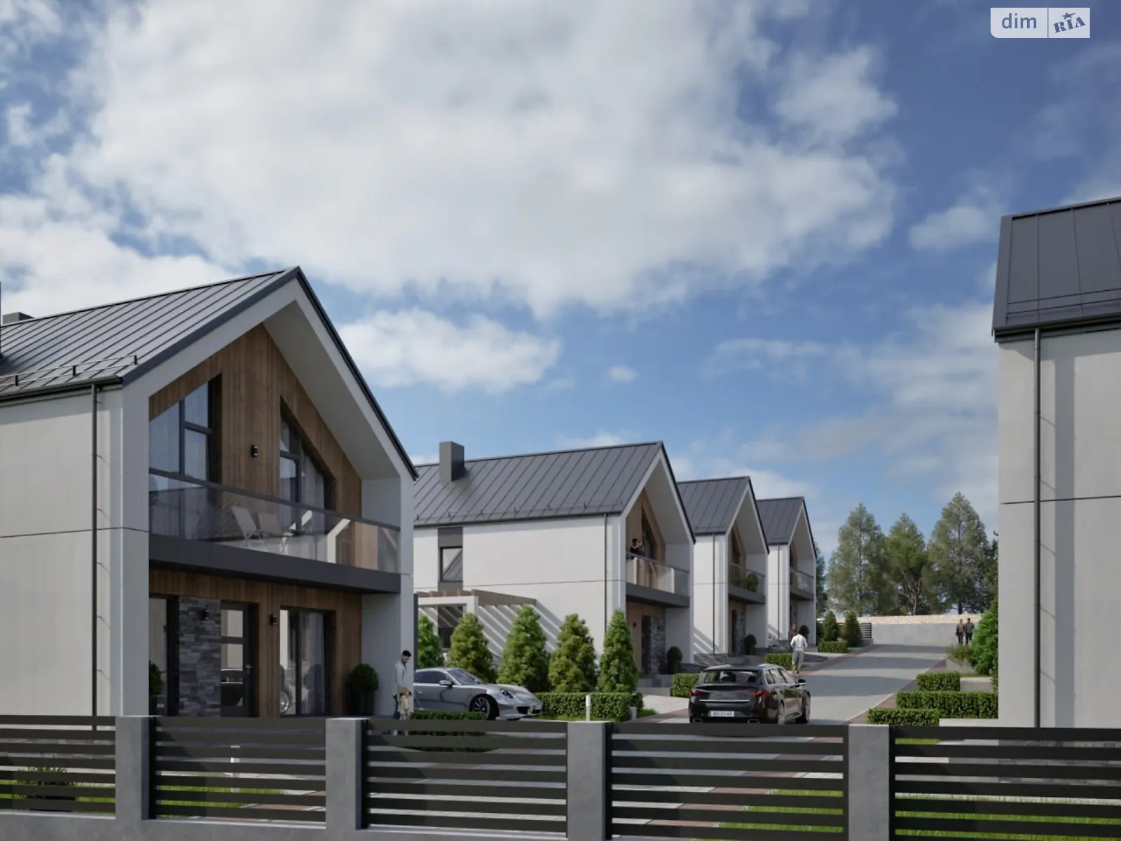 Продается дом на 2 этажа 158 кв. м с камином, цена: 90000 $ - фото 1