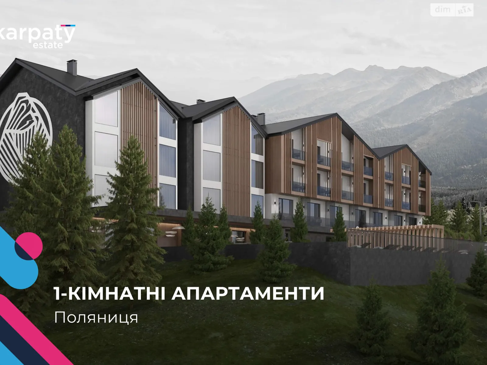 Продается 1-комнатная квартира 25 кв. м в Полянице, уроч. Стаїще, 211 - фото 1