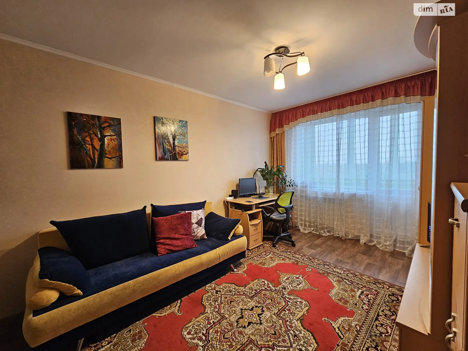 Сдается в аренду 1-комнатная квартира 34 кв. м в Черкассах, просп. Победы(30-летия Победы), 10 - фото 1