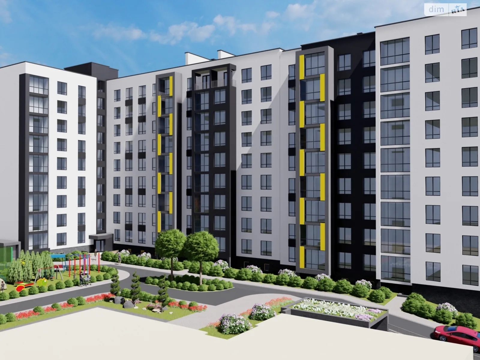 1-кімнатна квартира 45.44 кв. м у Тернополі, вул. 15-го Квітня - фото 1