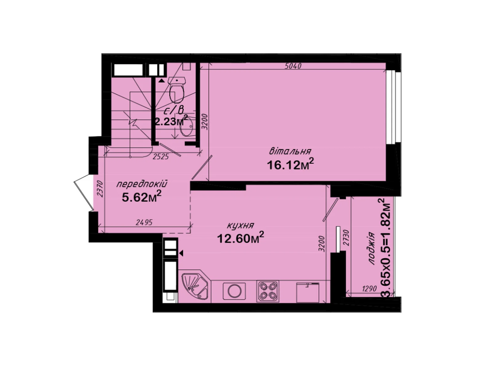 Продается 3-комнатная квартира 87.29 кв. м в Киеве, просп. Академика Глушкова, 42 - фото 1