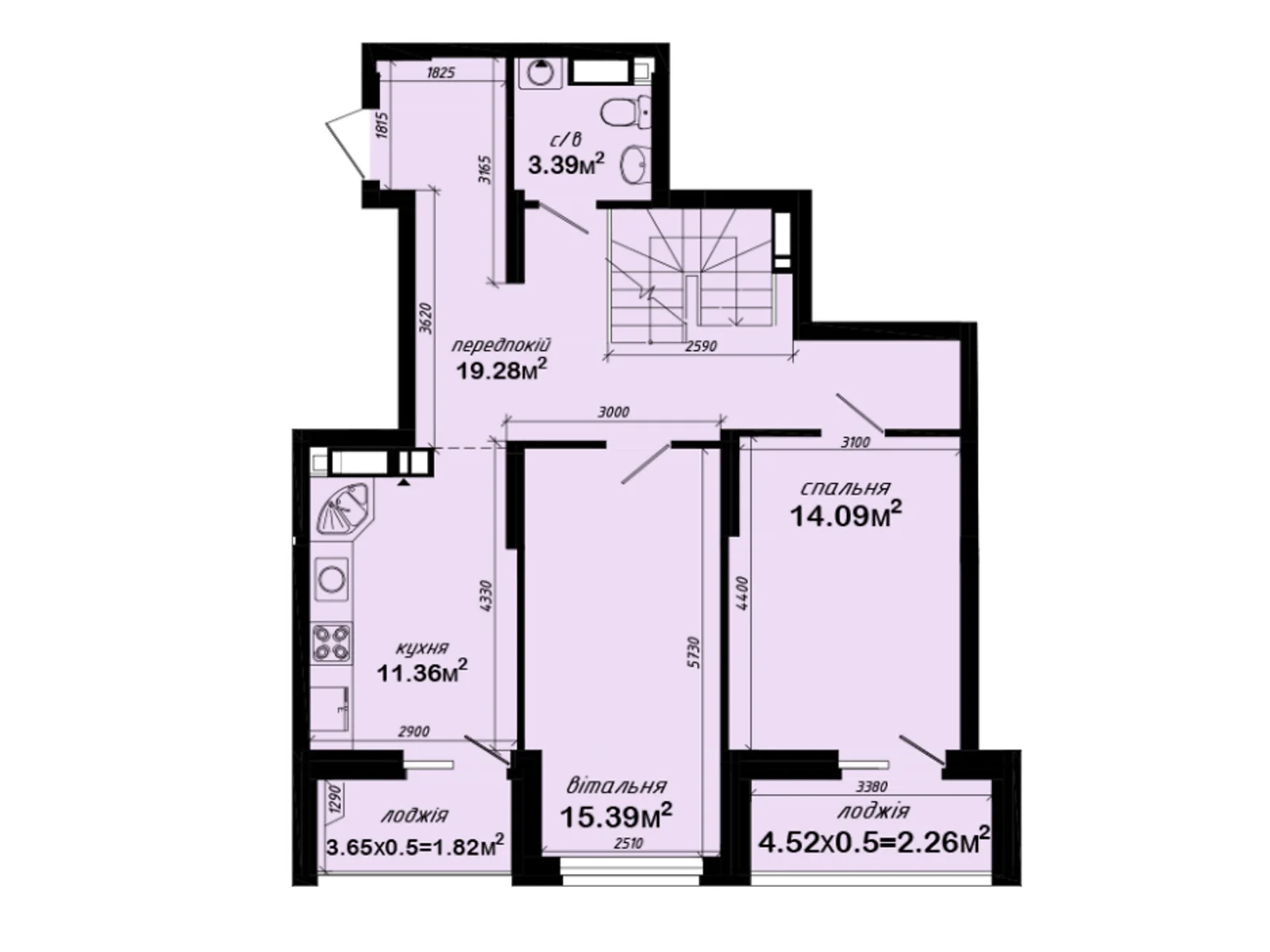 Продається 4-кімнатна квартира 124.65 кв. м у Києві, просп. Академіка Глушкова, 42 - фото 1