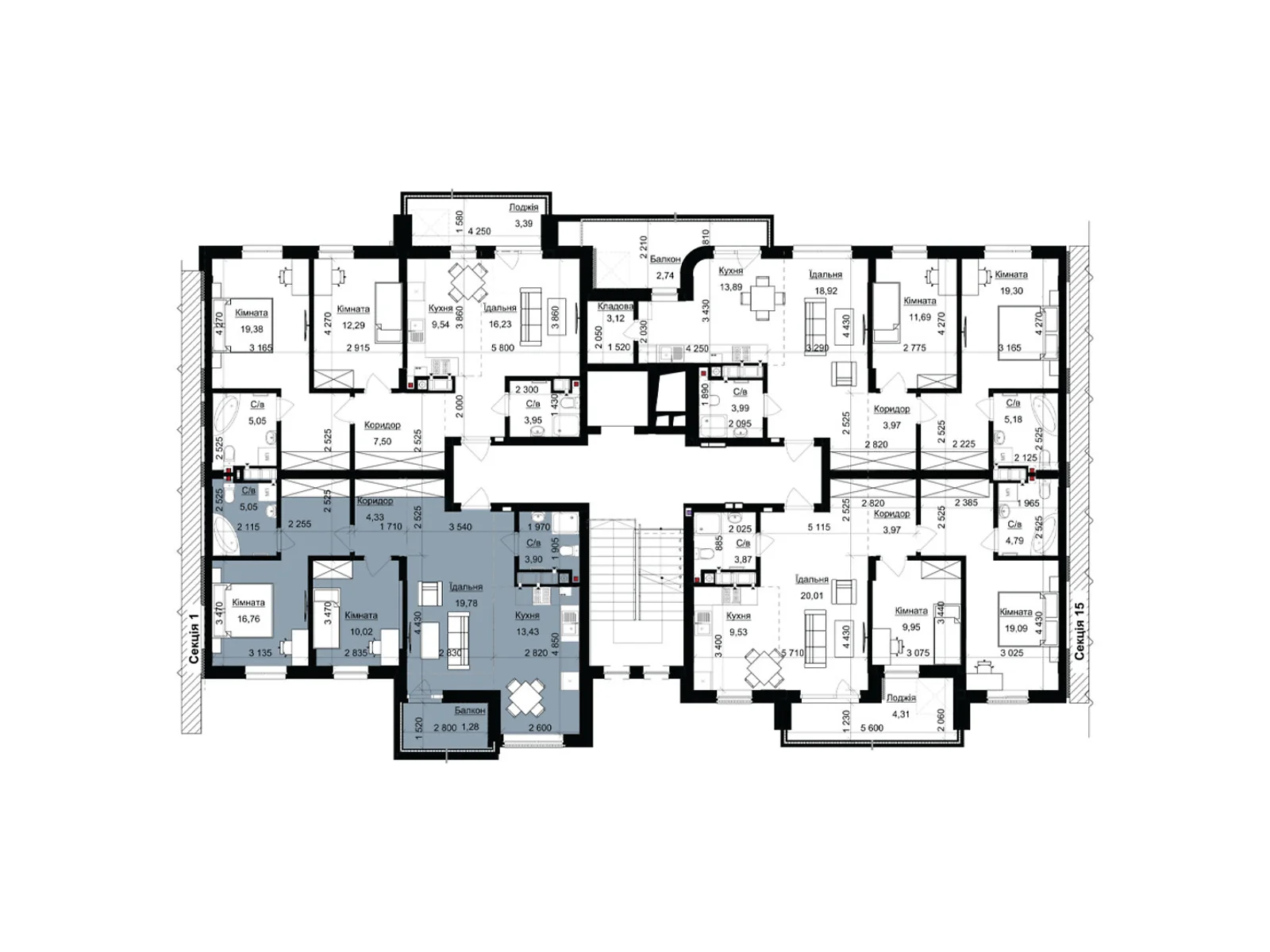 Продается 2-комнатная квартира 83 кв. м в Львове, ул. Пасечная, 154 - фото 1