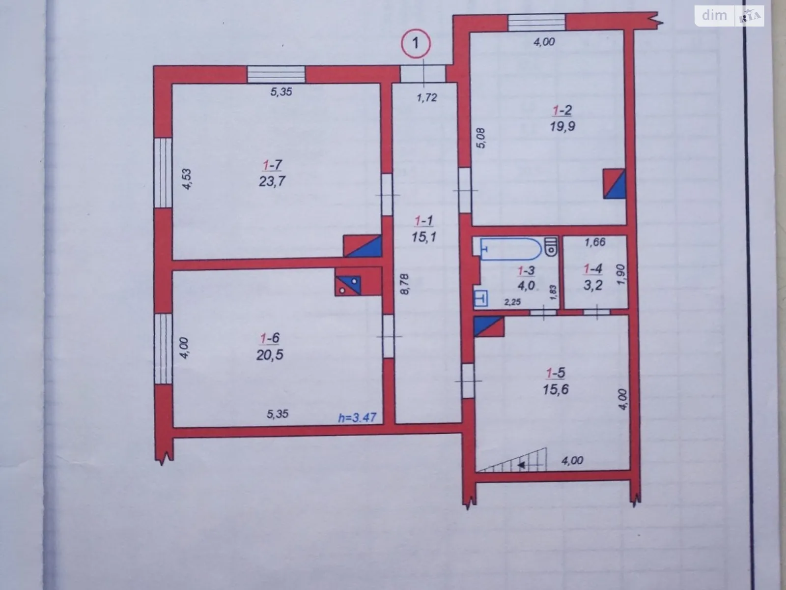 Продается одноэтажный дом 102 кв. м с баней/сауной, цена: 12000 $ - фото 1